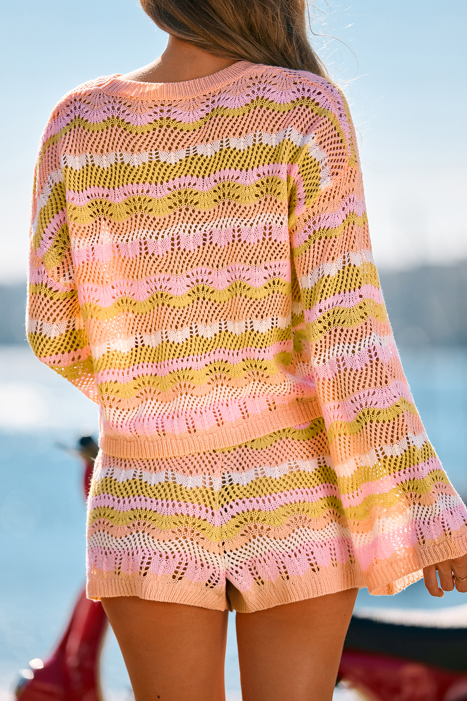 Pixels Cover-Up Shorts