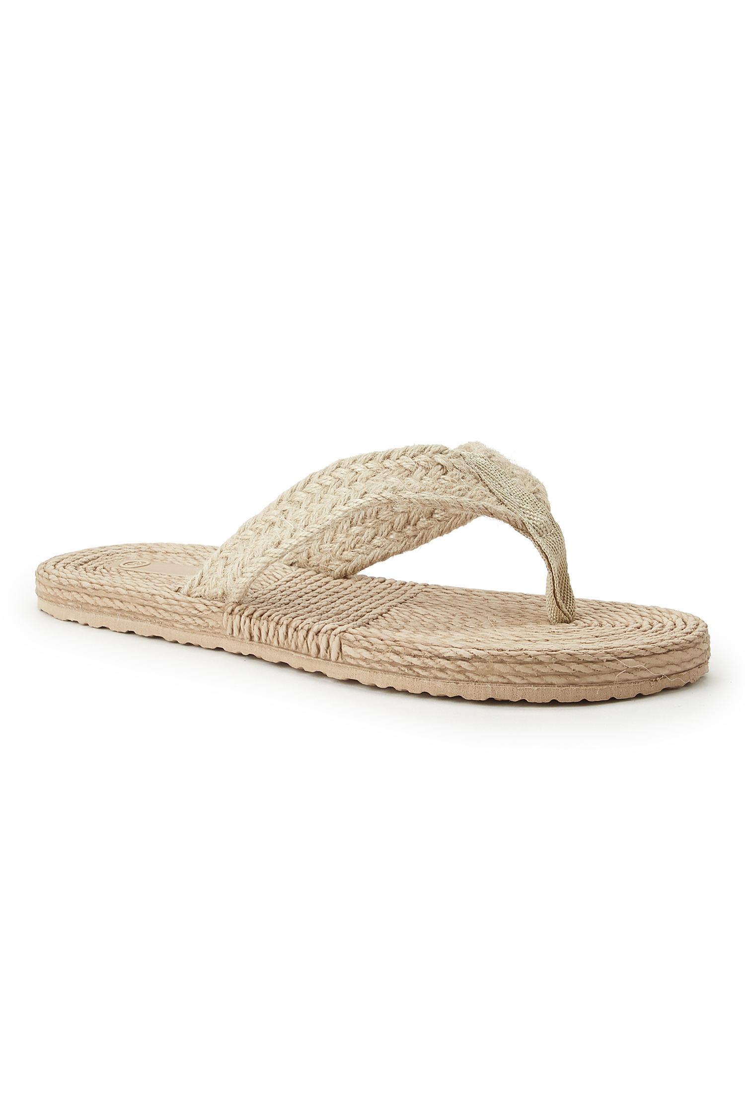 Step It Up Straw Flip Flops