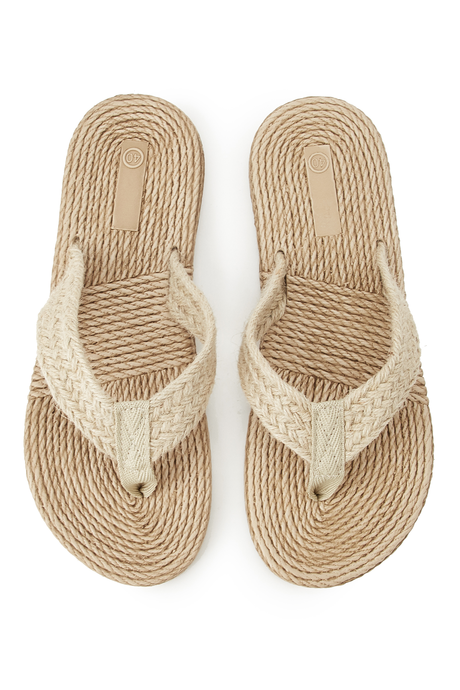 Step It Up Straw Flip Flops