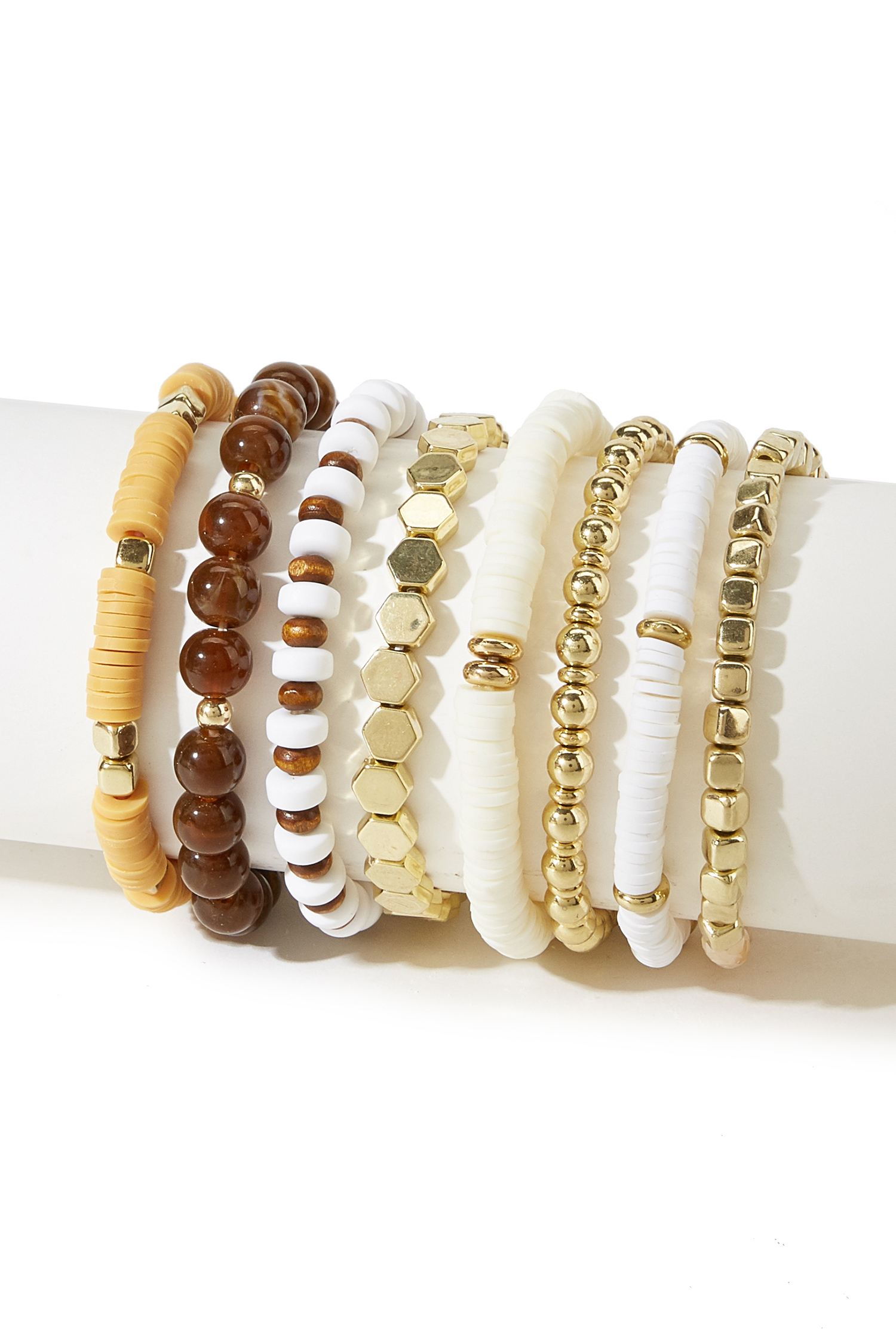 Handwritten Beaded Bracelet Set