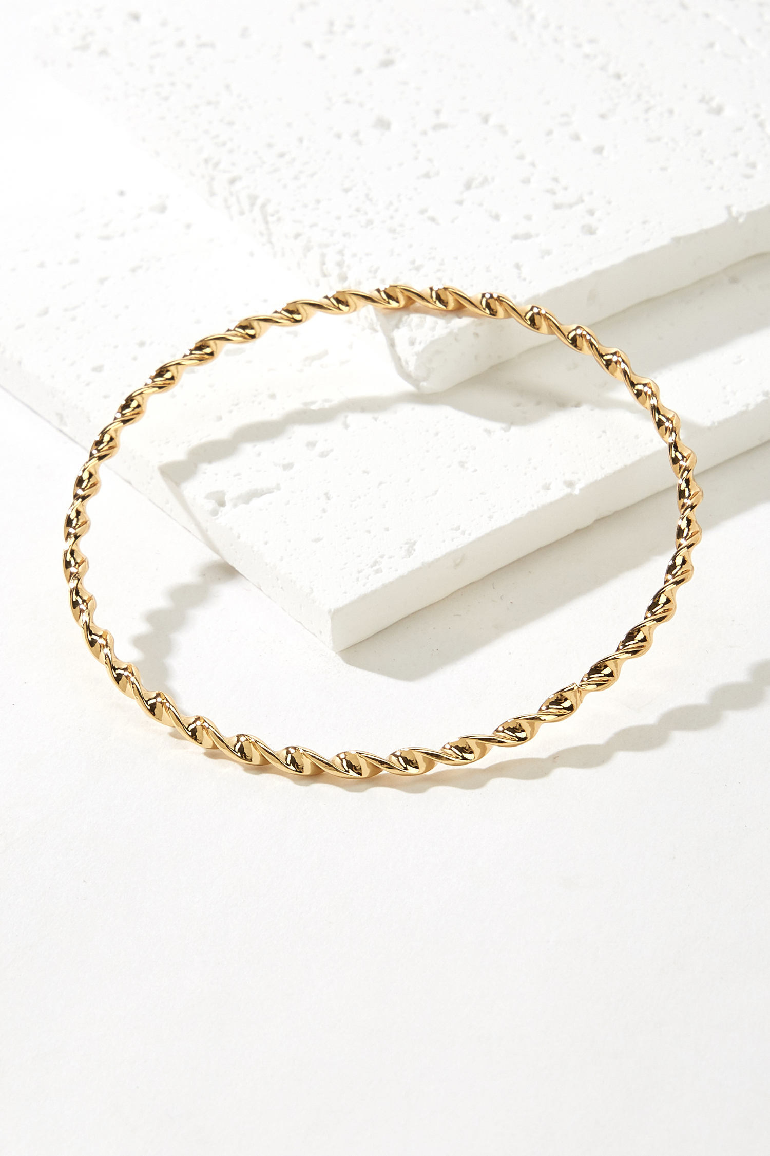 Gleam Gold-Tone Bangles Set