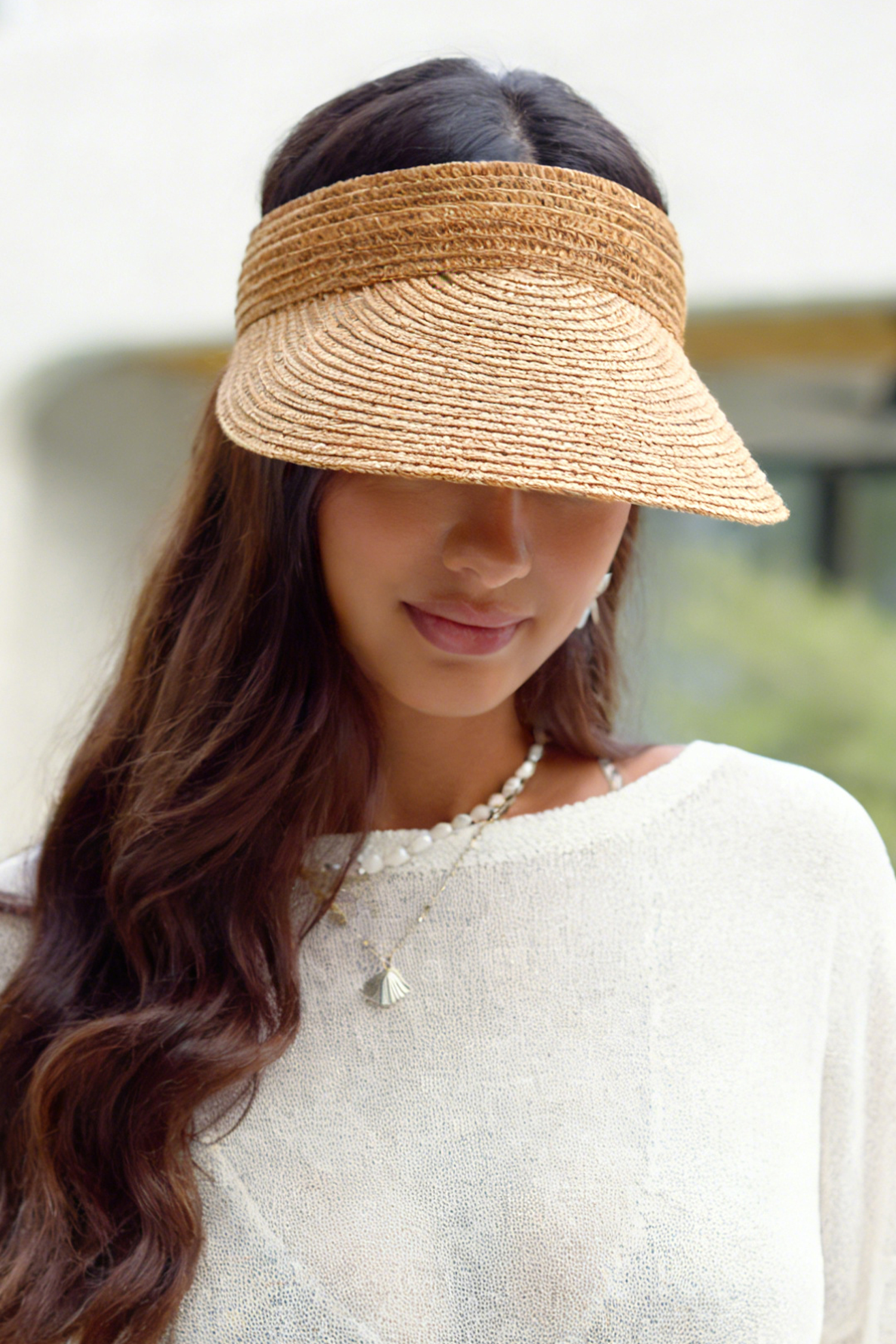 Bright Sun Straw Visor