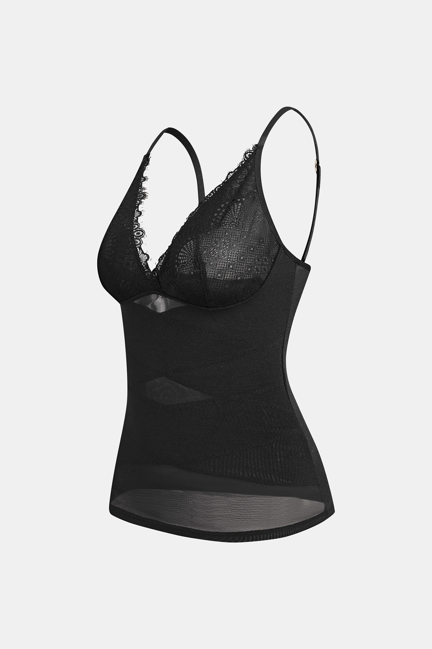 Trust the Process Black Shapewear Top