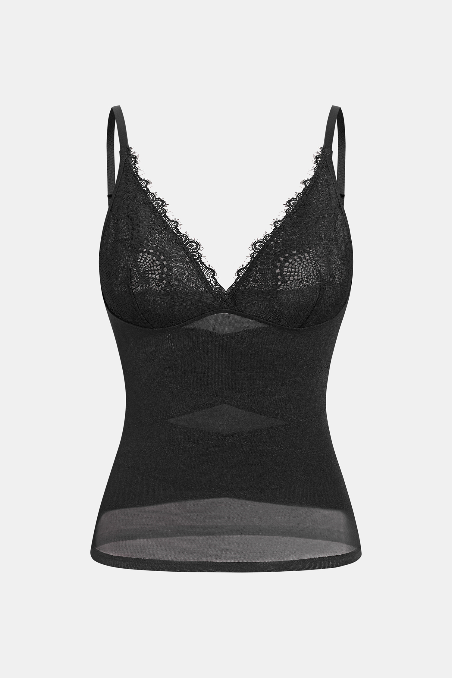 Trust the Process Black Shapewear Top