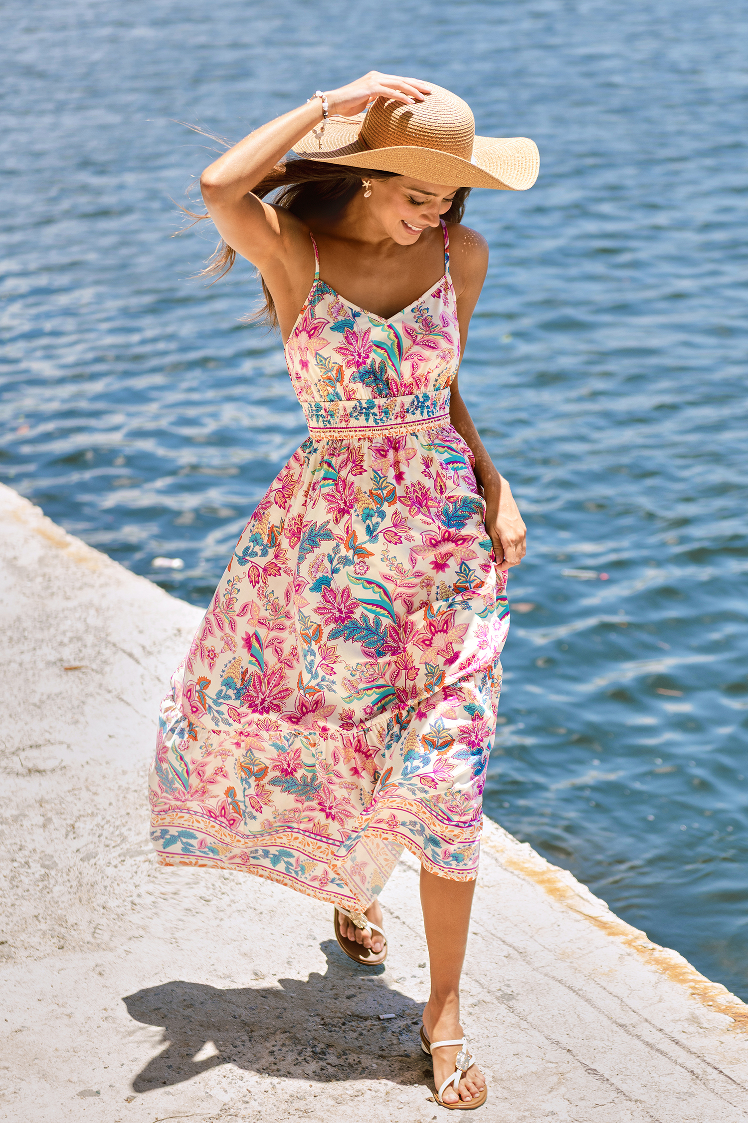 Cherubim Paisley Maxi Jurk