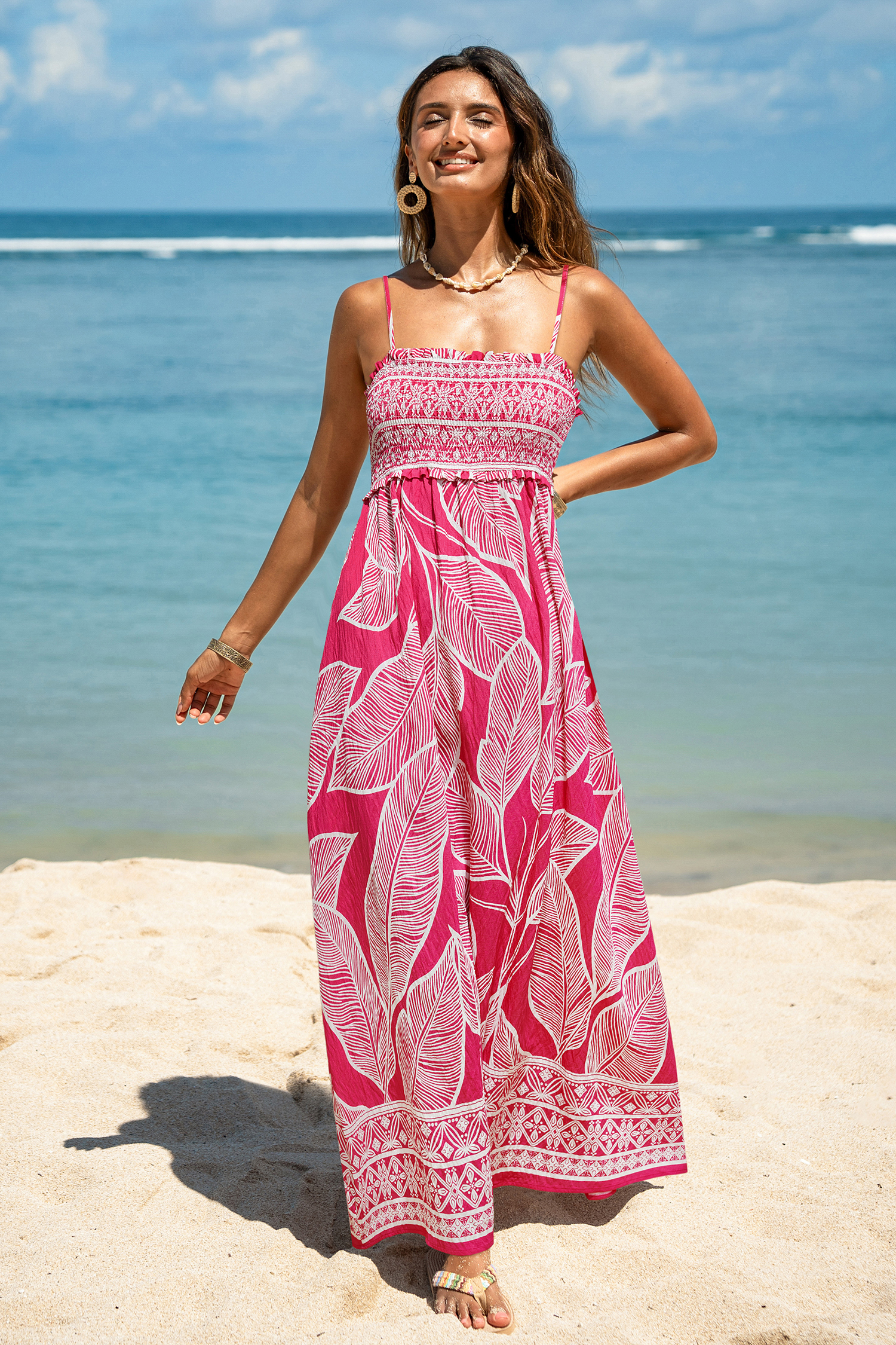 Better Half Tropical Maxi Dress