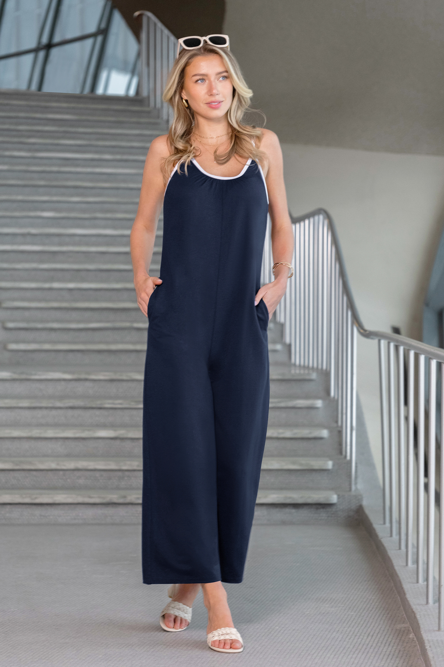 WeHo Local Blue Jumpsuit