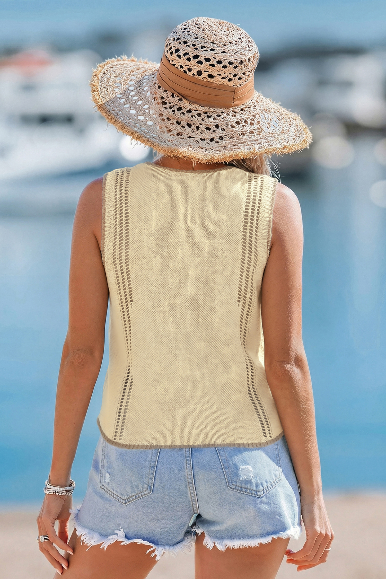 Smart Choice Floral Vest