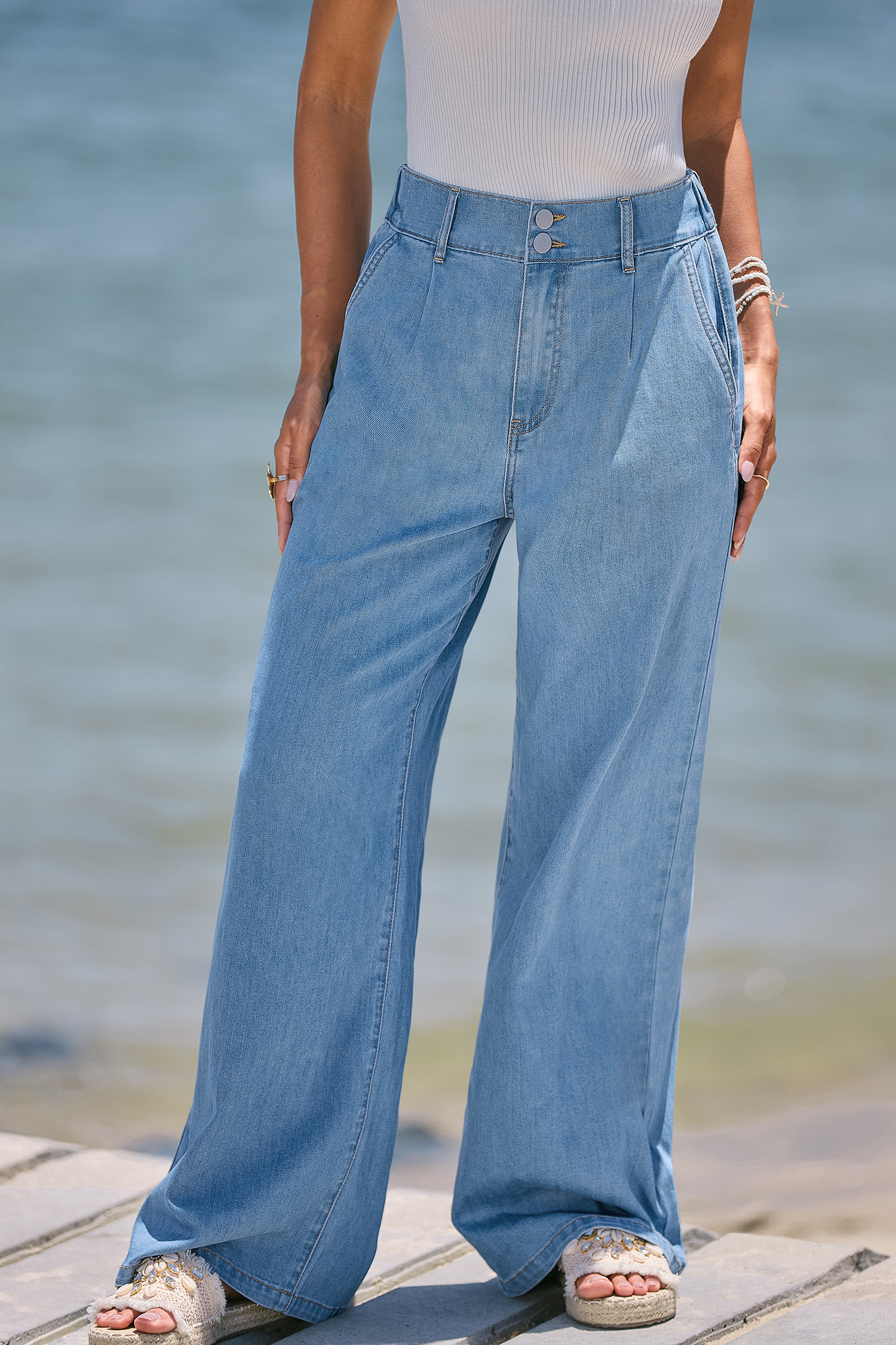 Chi è lei Blue Jeans