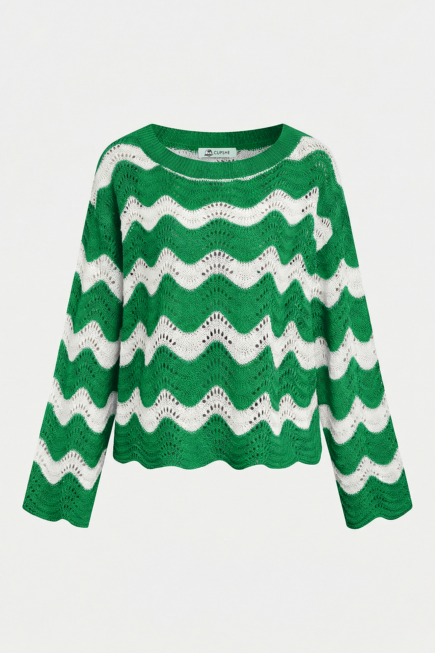 Castaway Cutie Striped Cover-Up Top