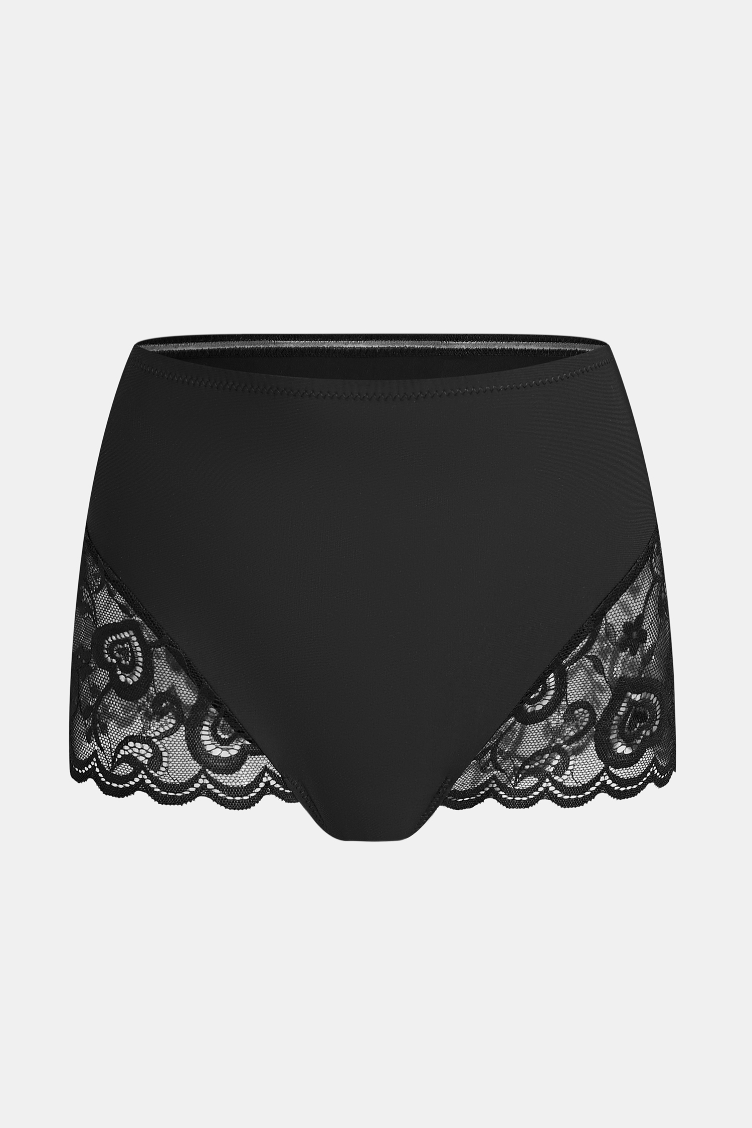 Cute & Covered Black Shapewear Briefs