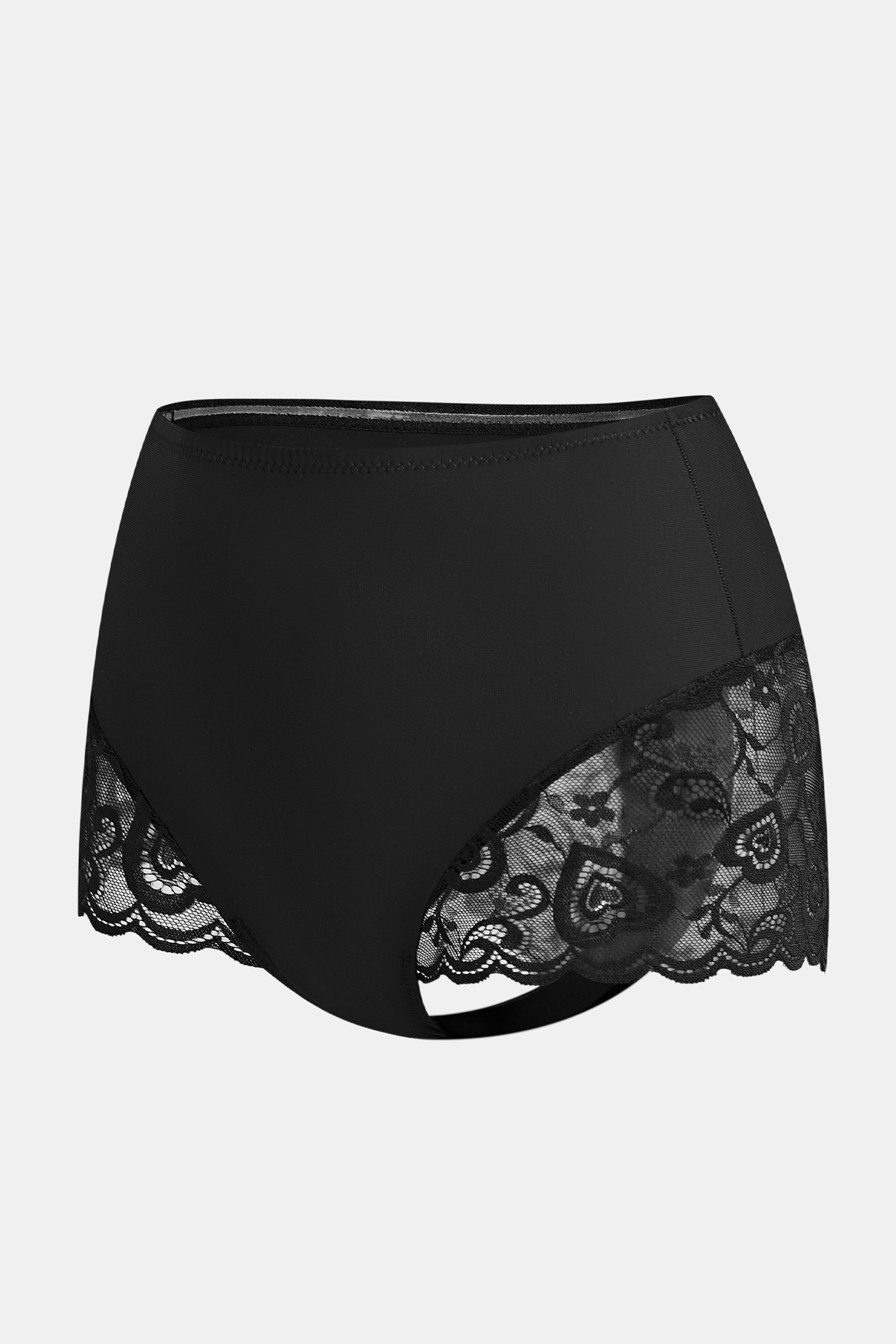 Cute & Covered Black Shapewear Briefs