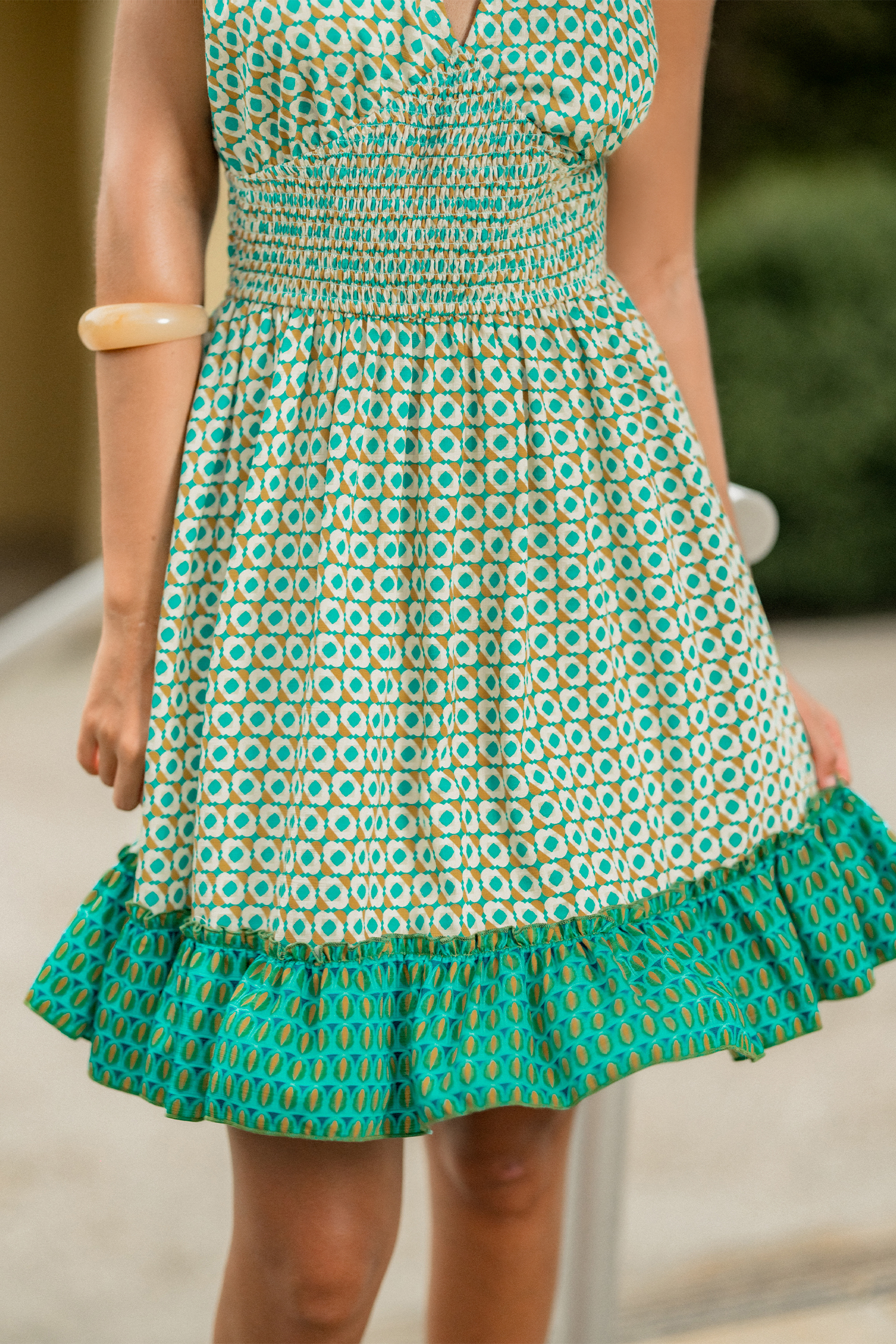 Mini abito geometrico Modern Ingenue