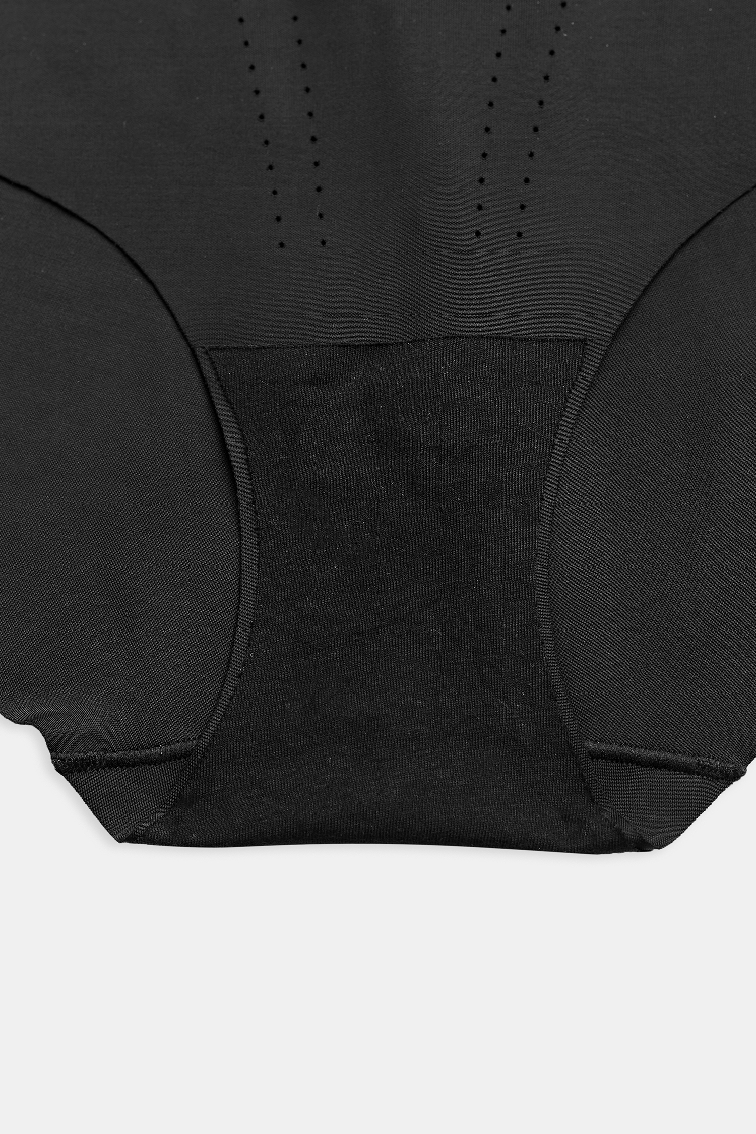 Schwarze High-Waisted Shapewear-Shorts