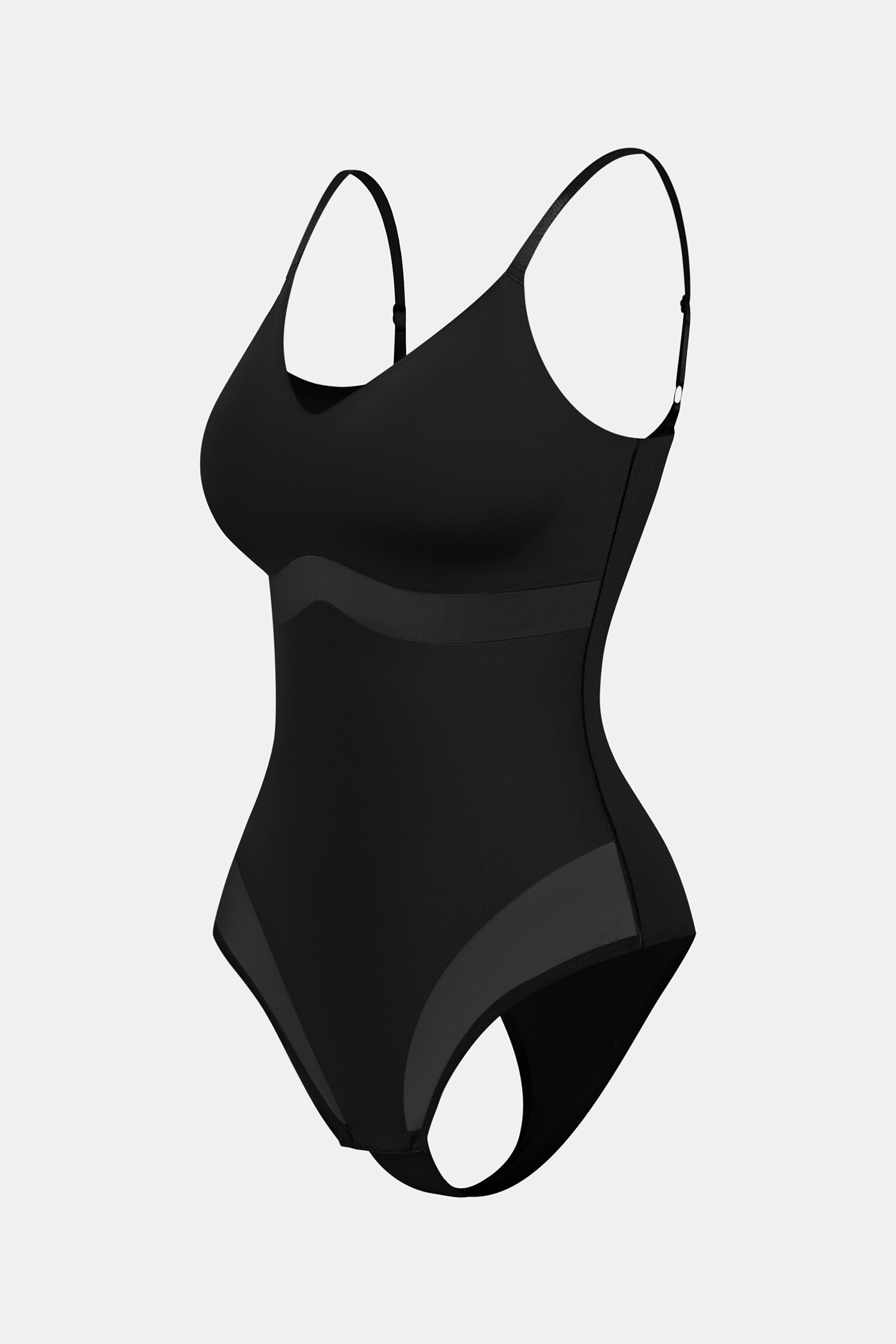 Teddy Bare Black Shapewear Bodysuit