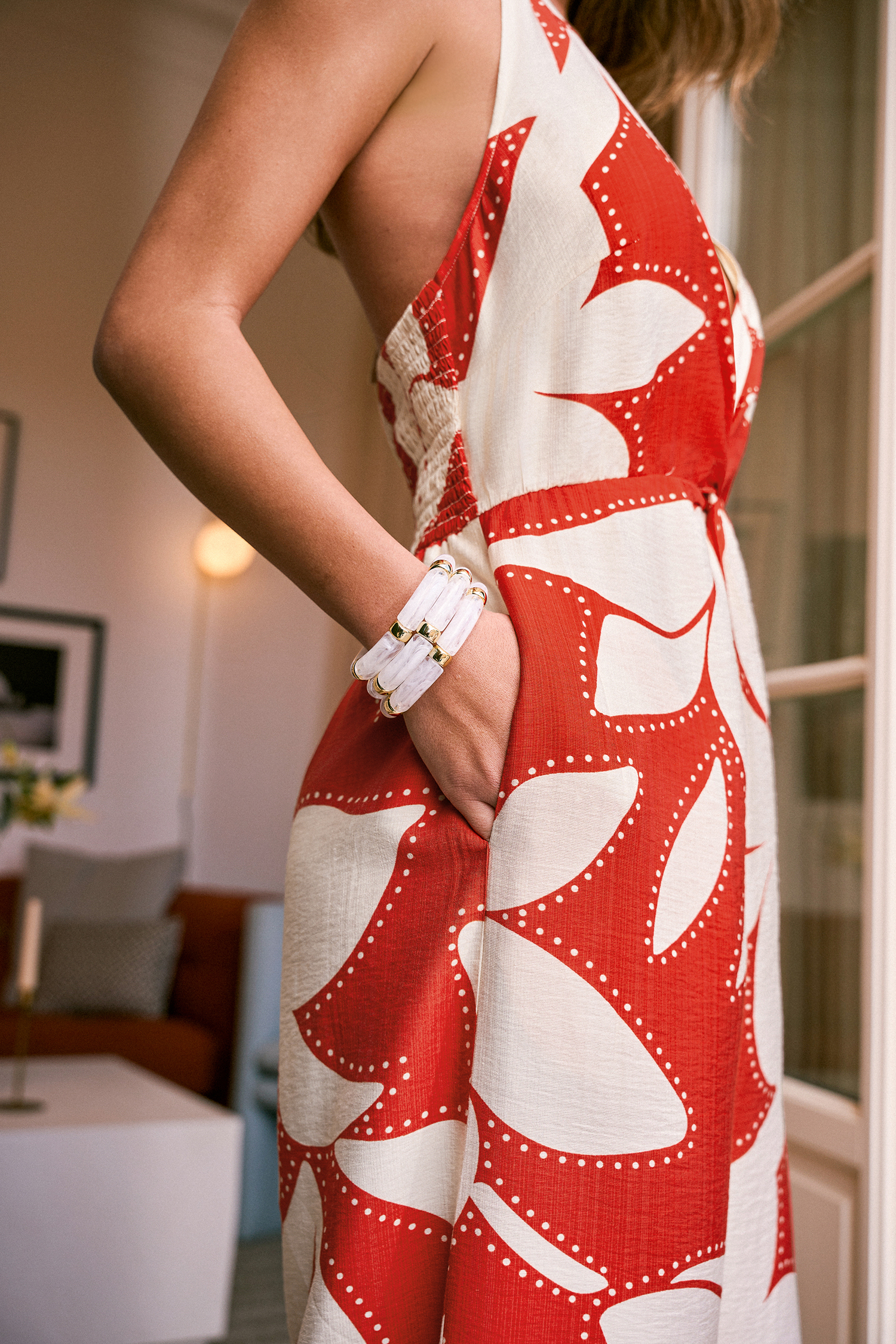 Hibiscus Garden Floral Jumpsuit