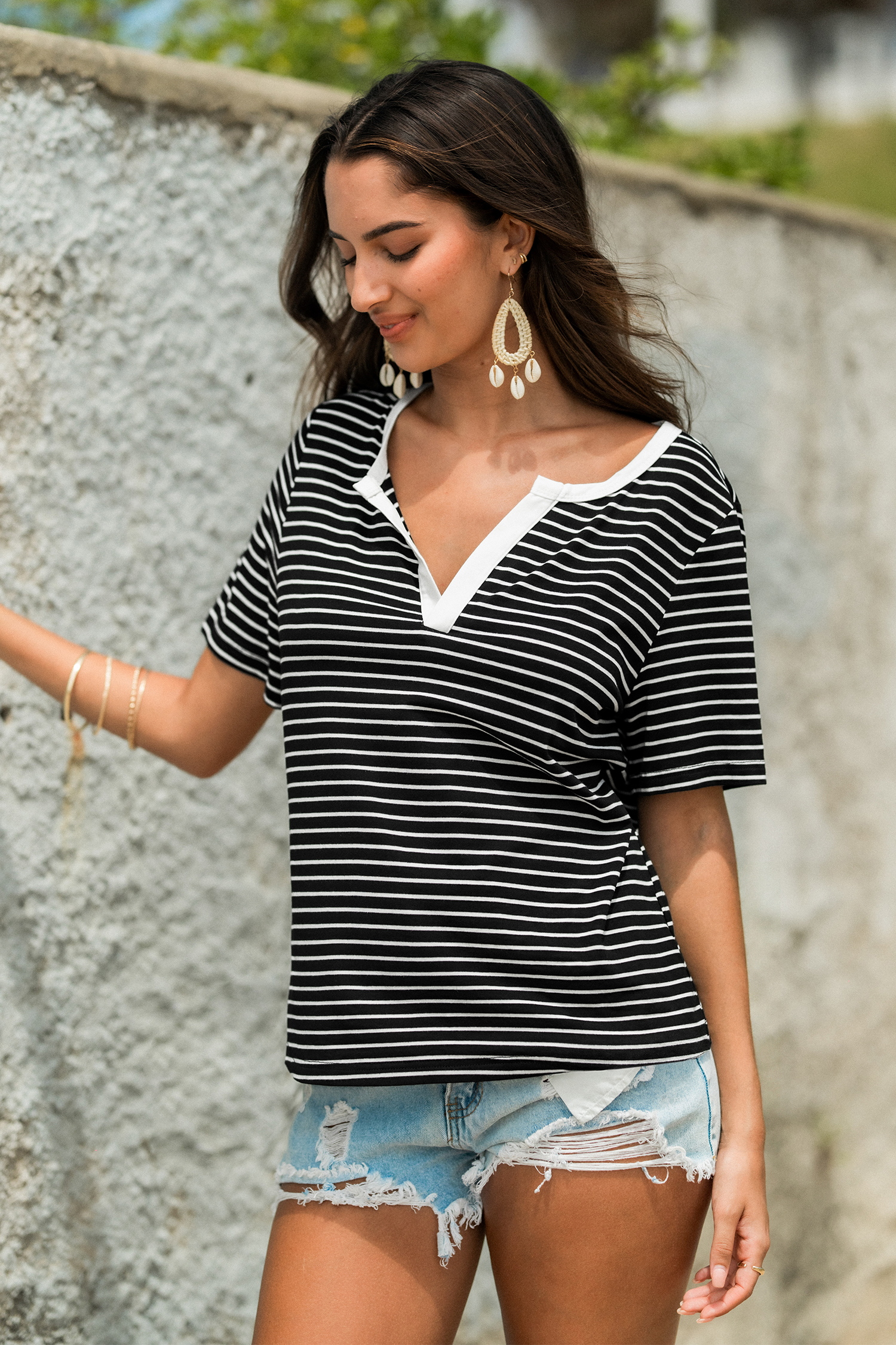 My Purpose Striped Tee