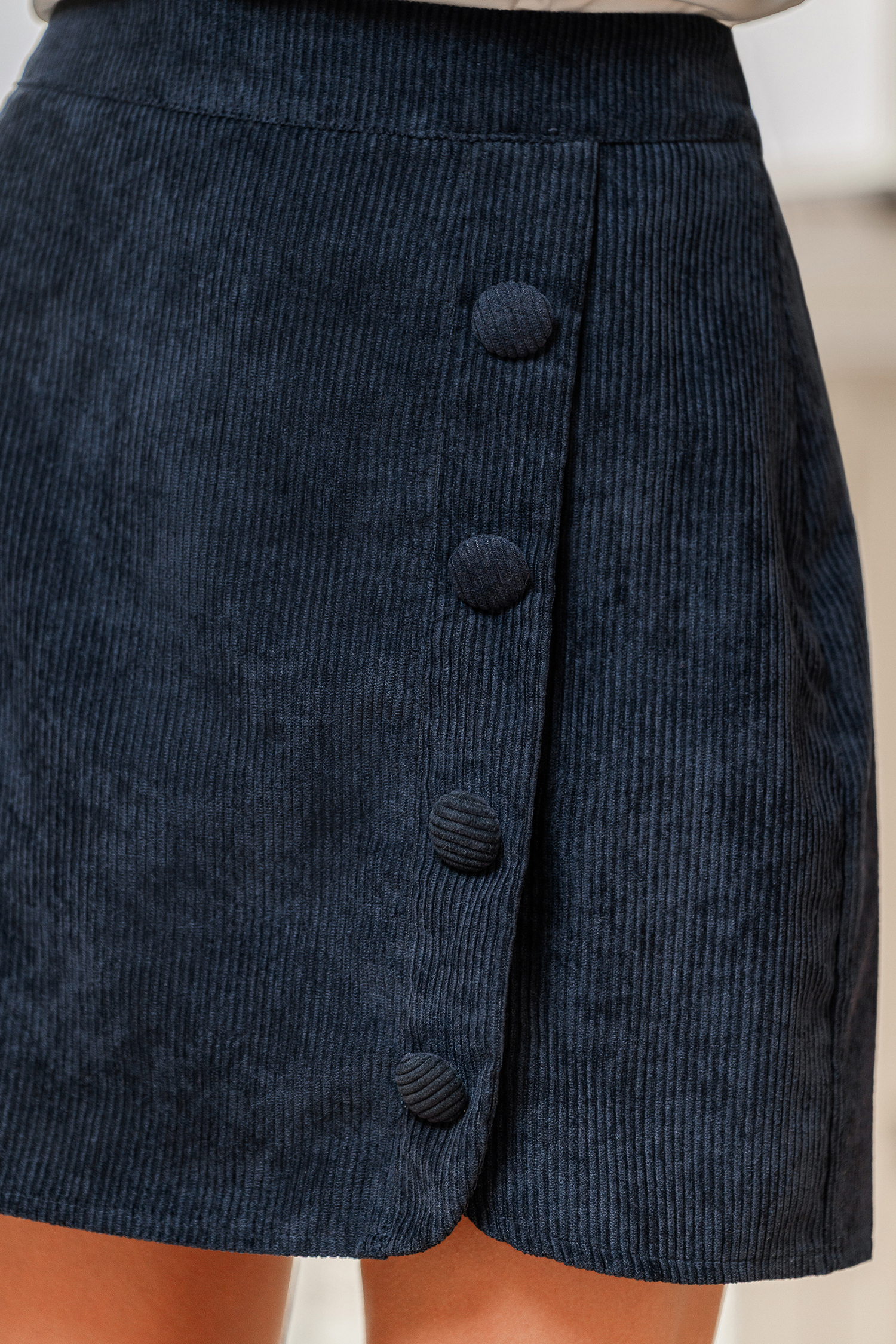 Minifalda azul Claudette