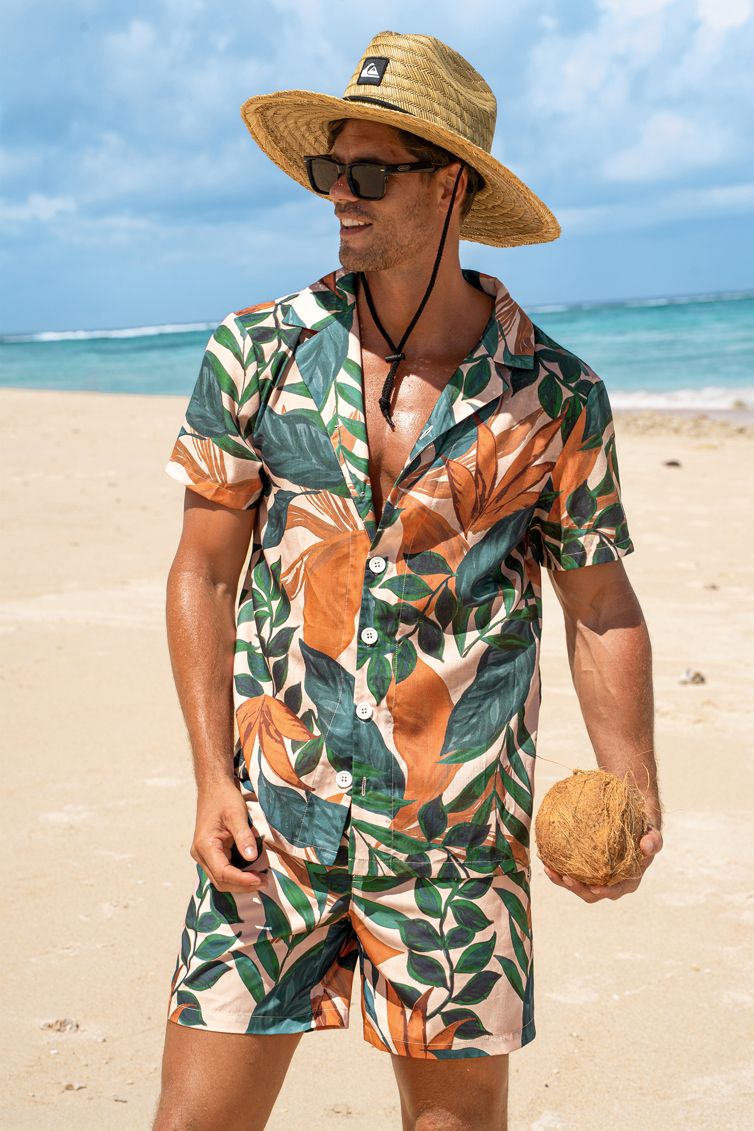 Chemise tropicale