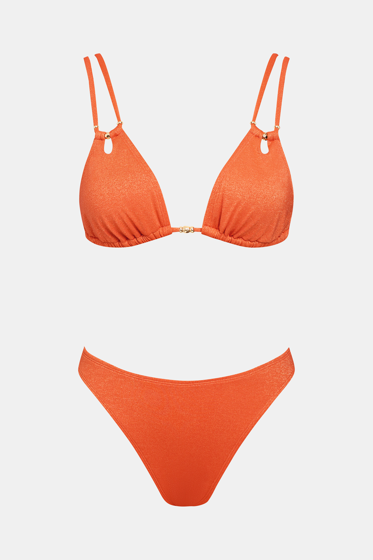 Oranje Twist Bikini Set