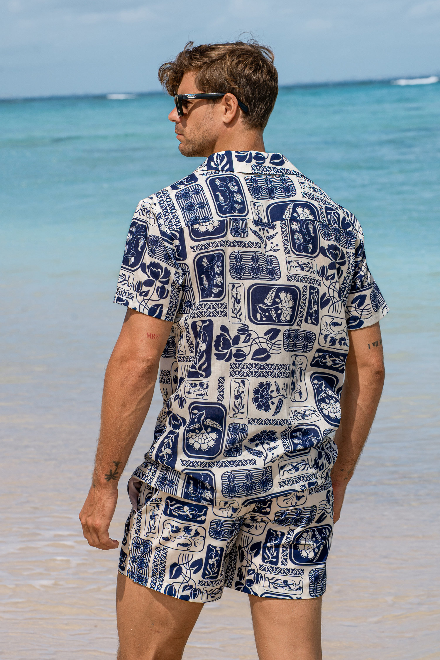 Coastal Terrain Floral Shirt