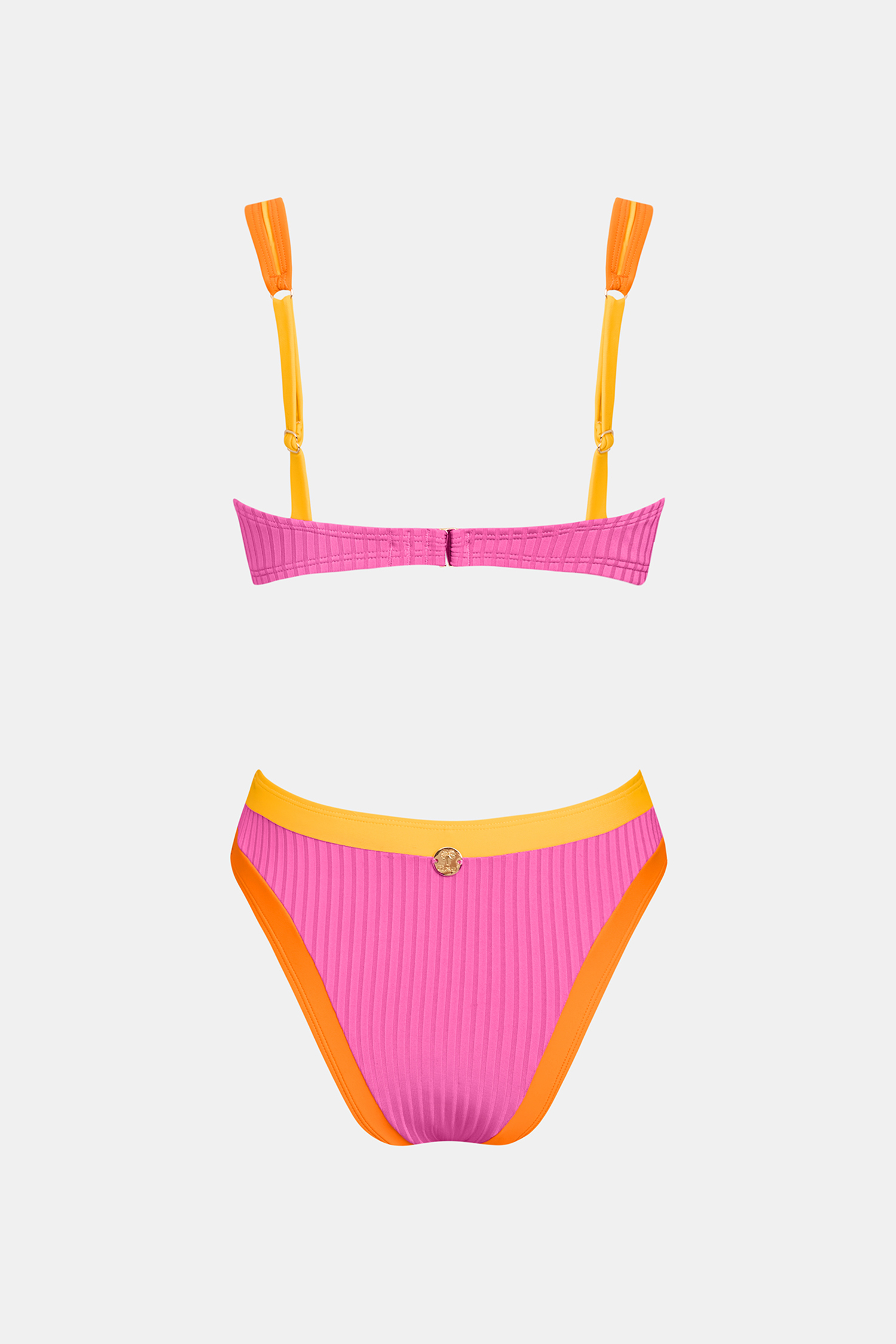 Burnin' Bright Bikinitop en Broekje Set