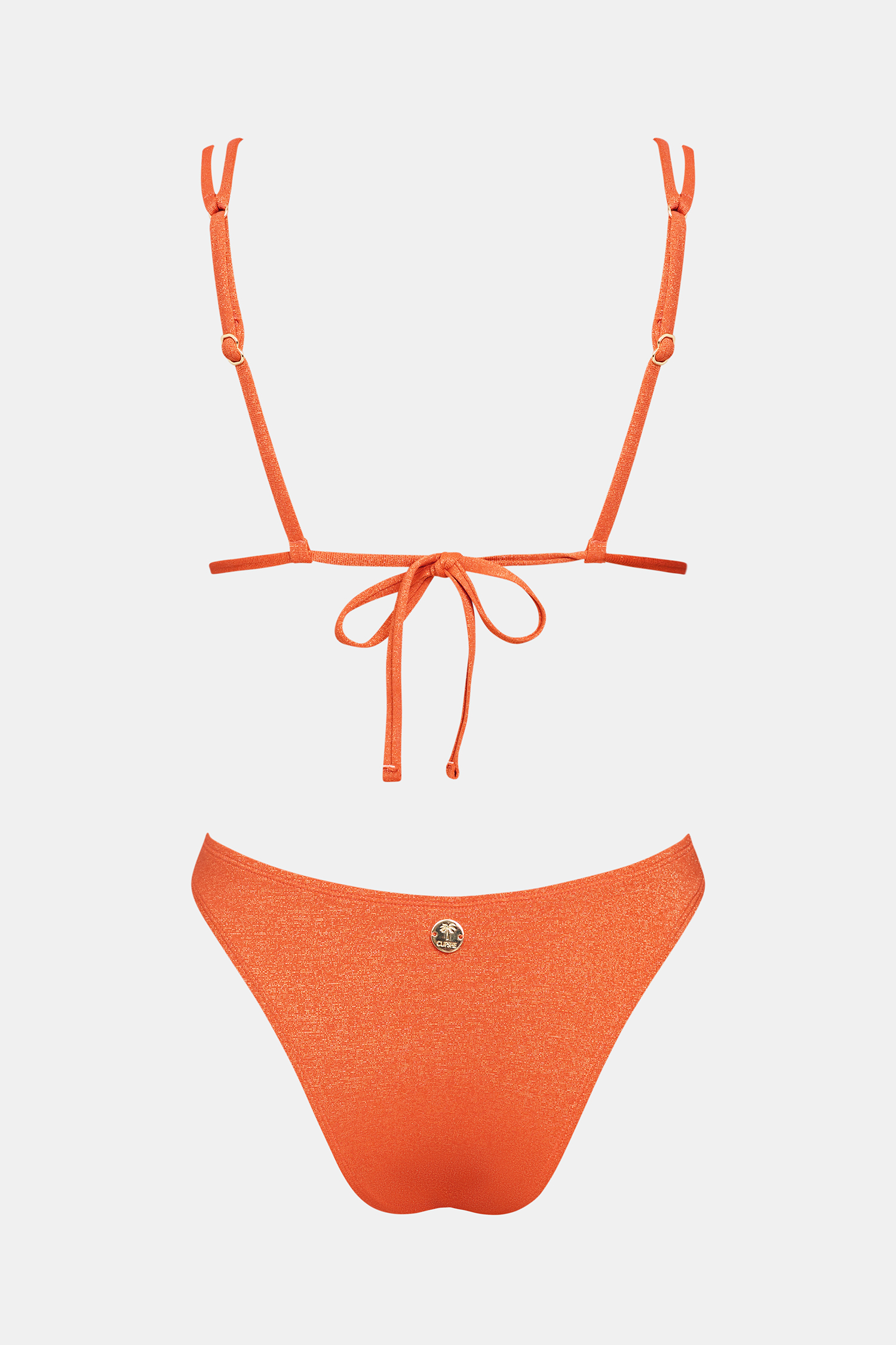 Oranje Twist Bikini Set