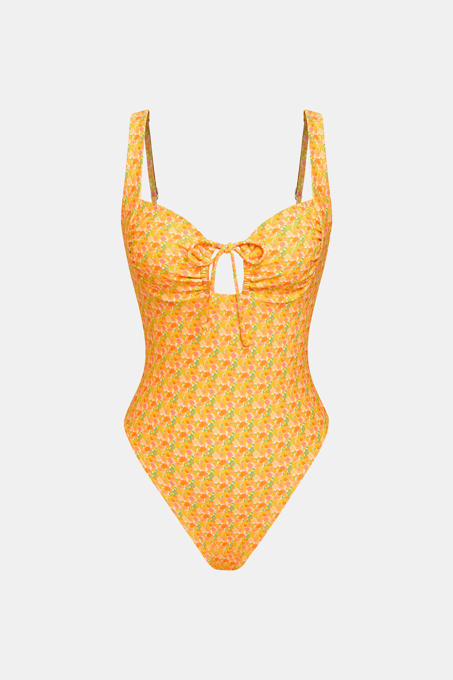 Facing the Sun badpak met sweetheart-halslijn.