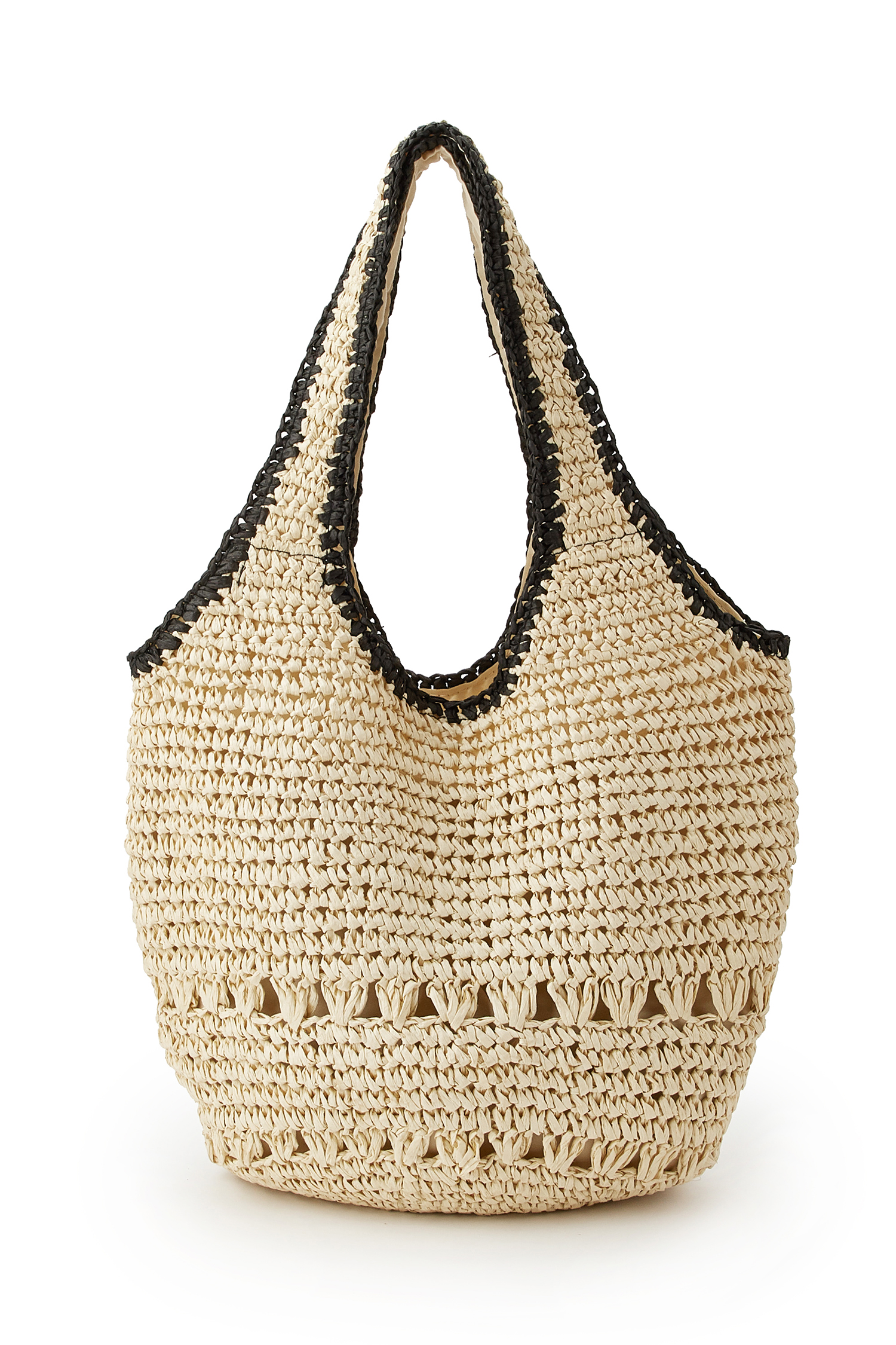 Borsa di paglia raggiante