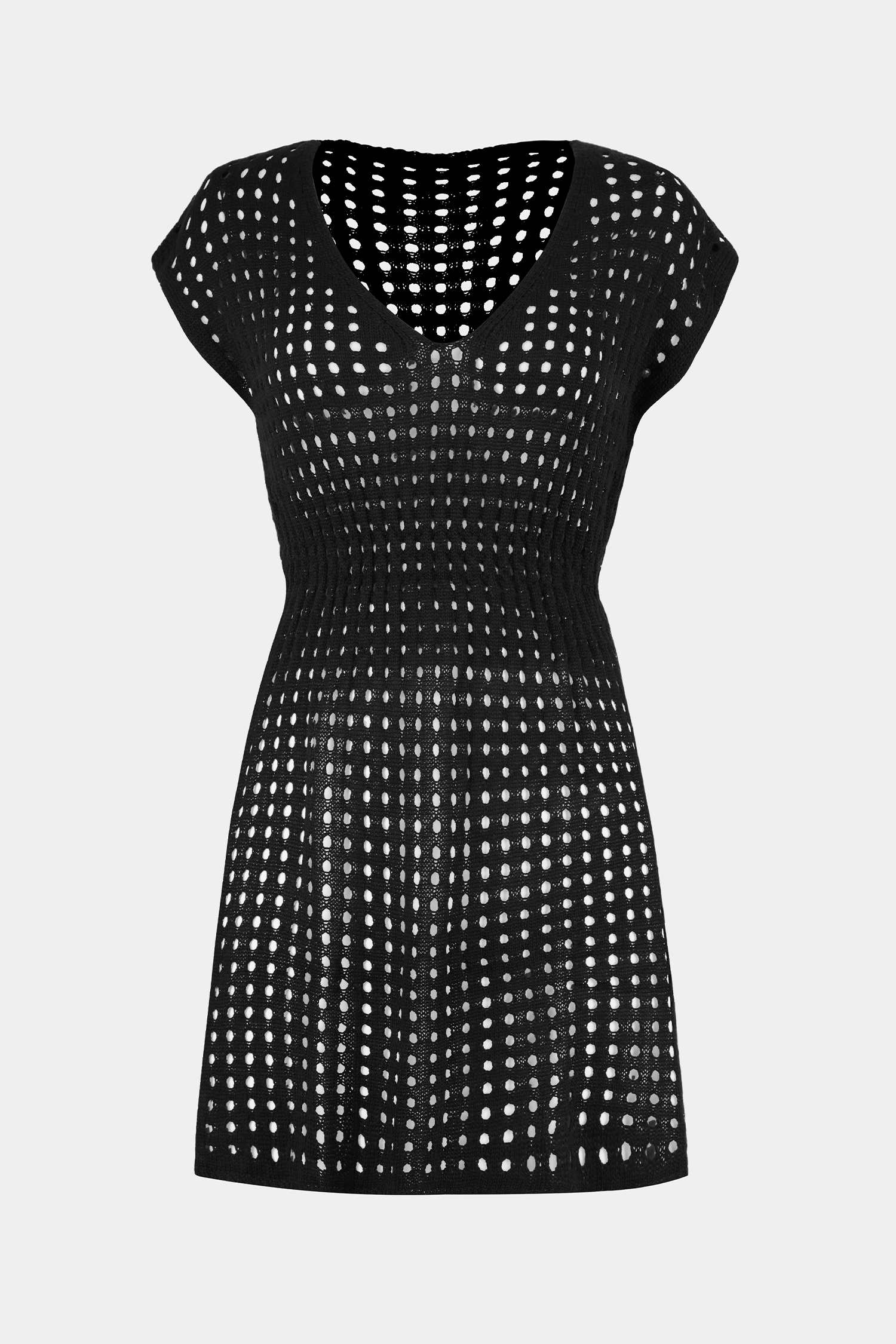 Cutout Cover-Up Mini Dress