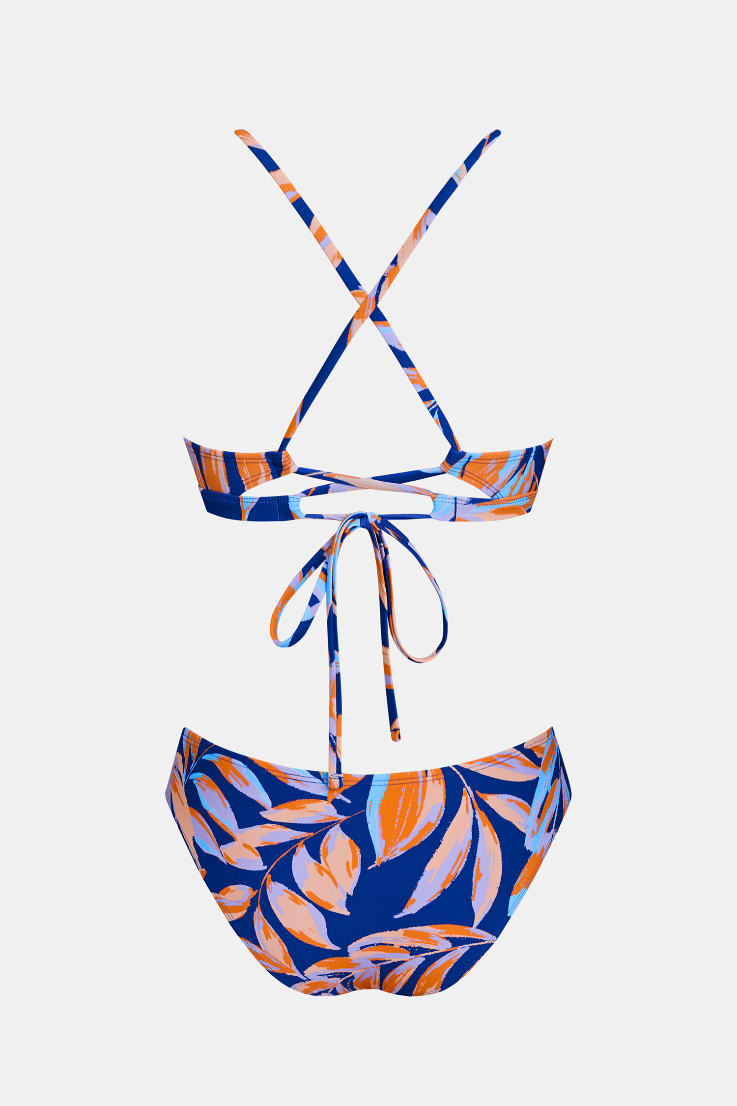 Release Happiness Lace-Back Top & Hipster Bikini Set