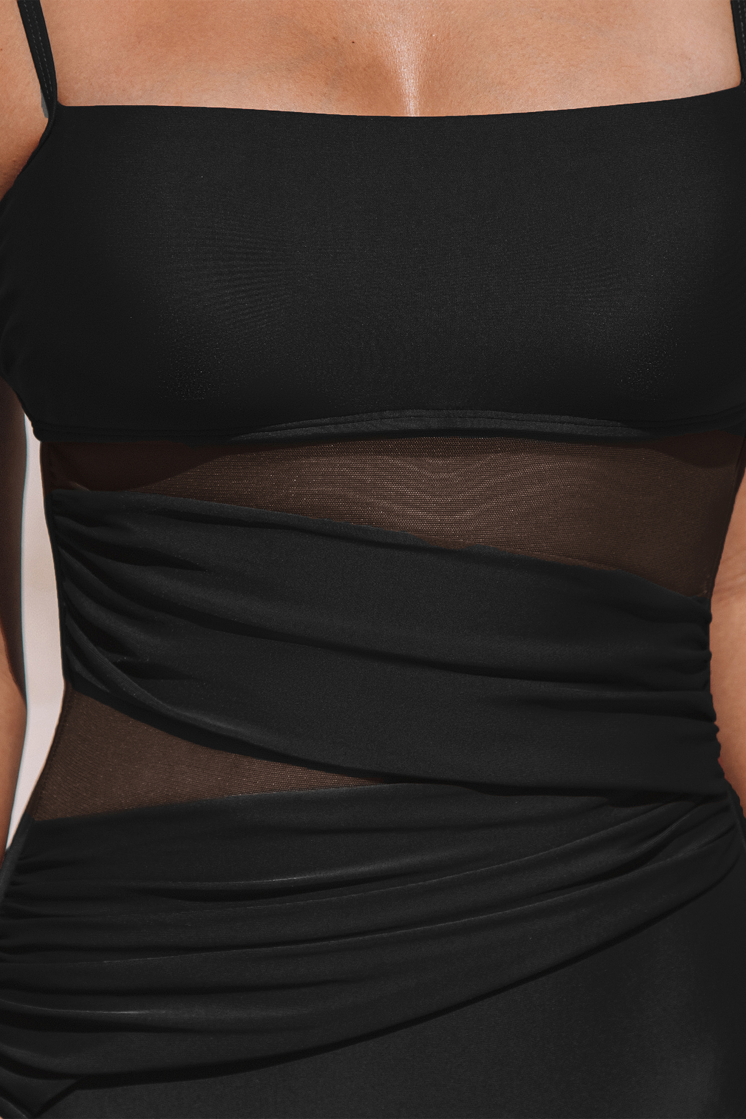 Sheer Muse Tummy Control One-Piece Swimsuit