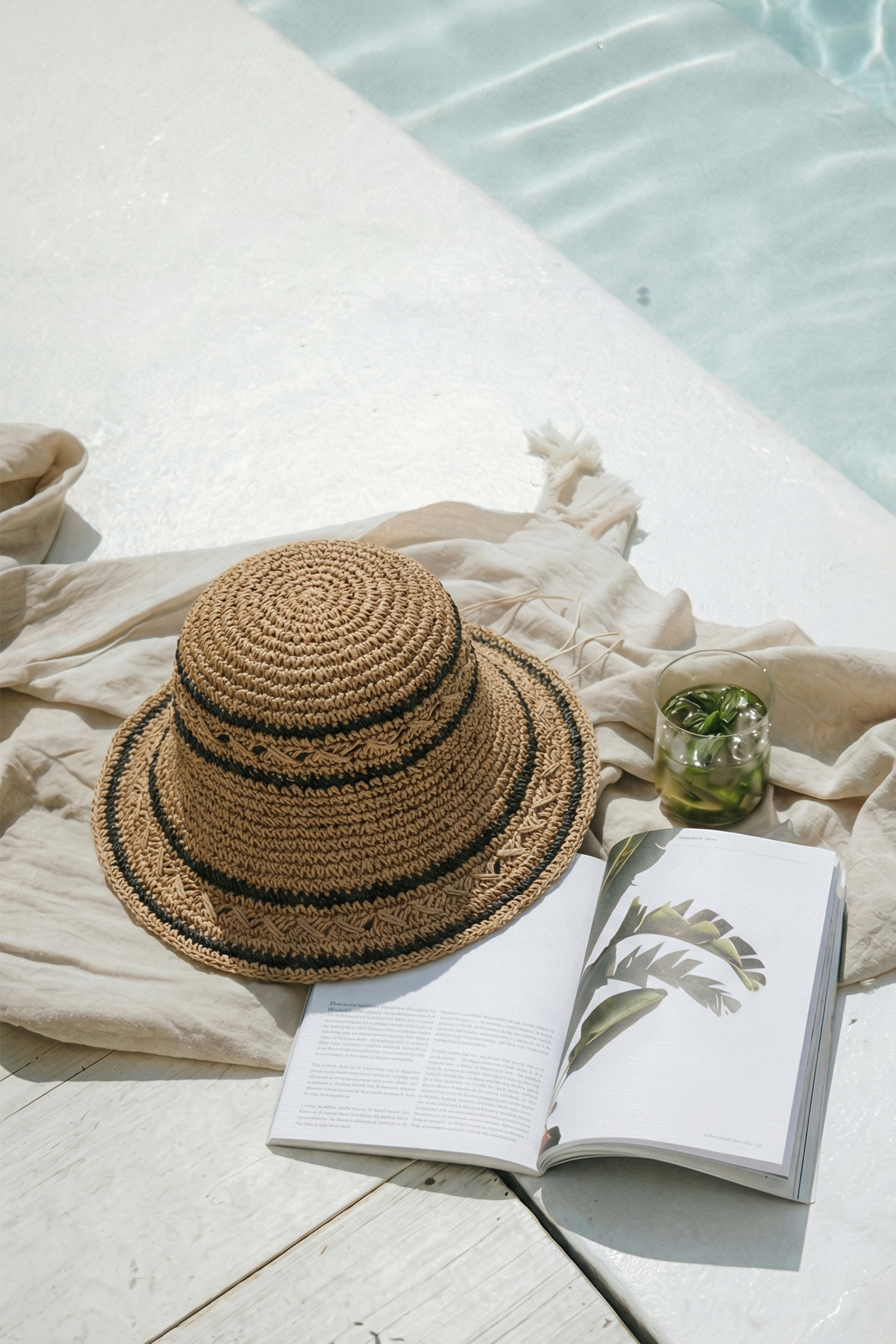 Daffodil Hill Straw Hat