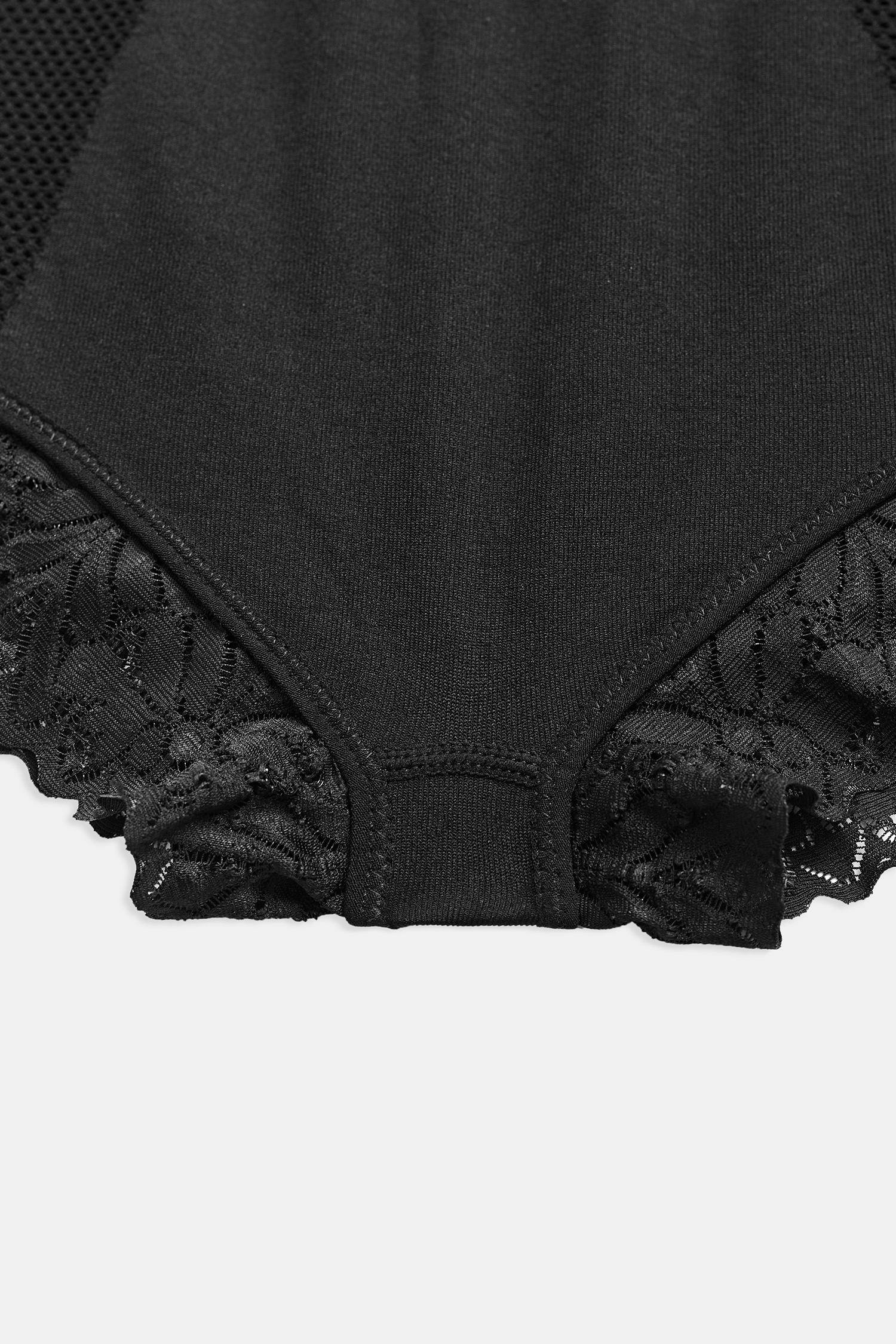 Bas gainant noir taille haute maintien abdominal léger