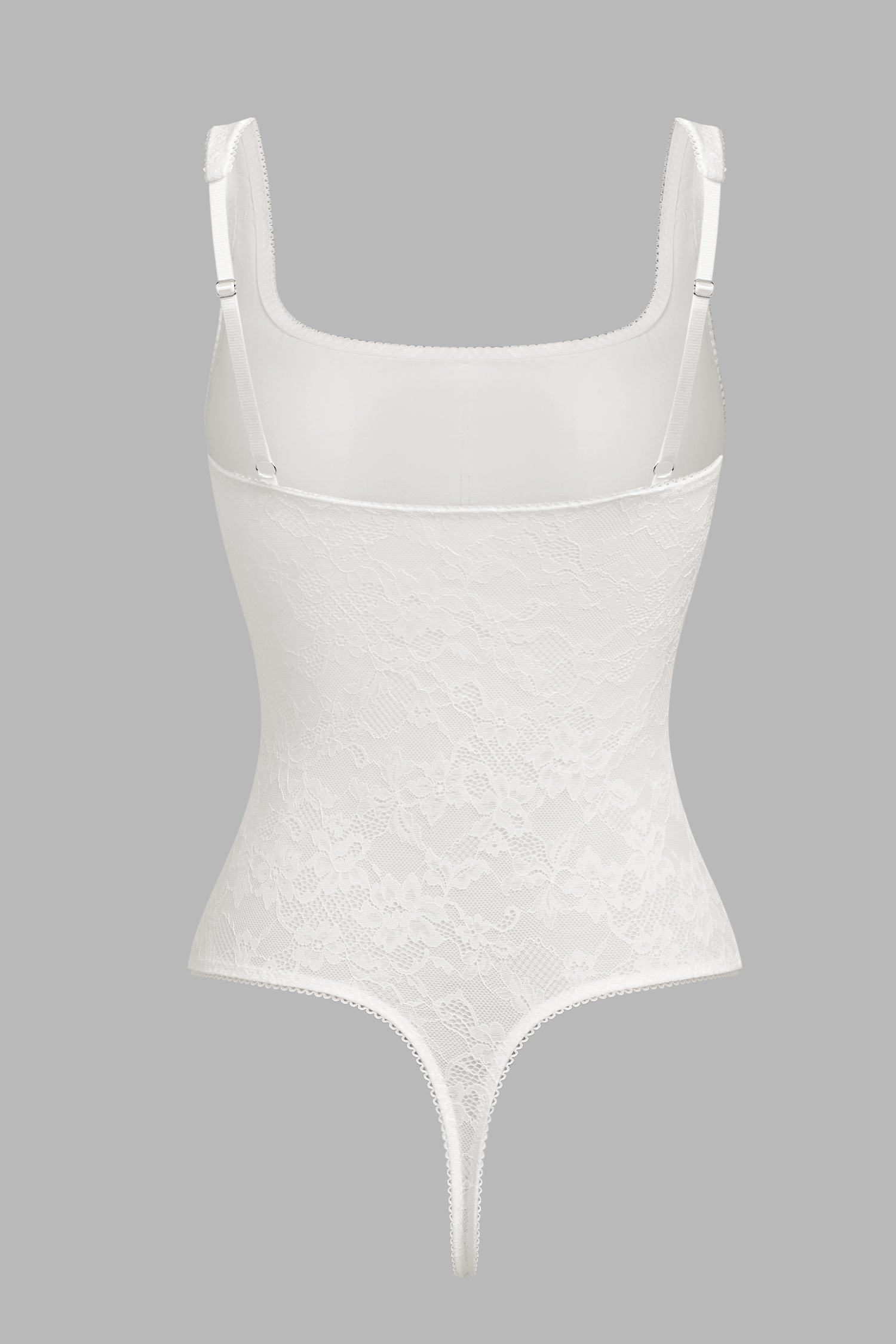 Body blanc bretelles ajustables