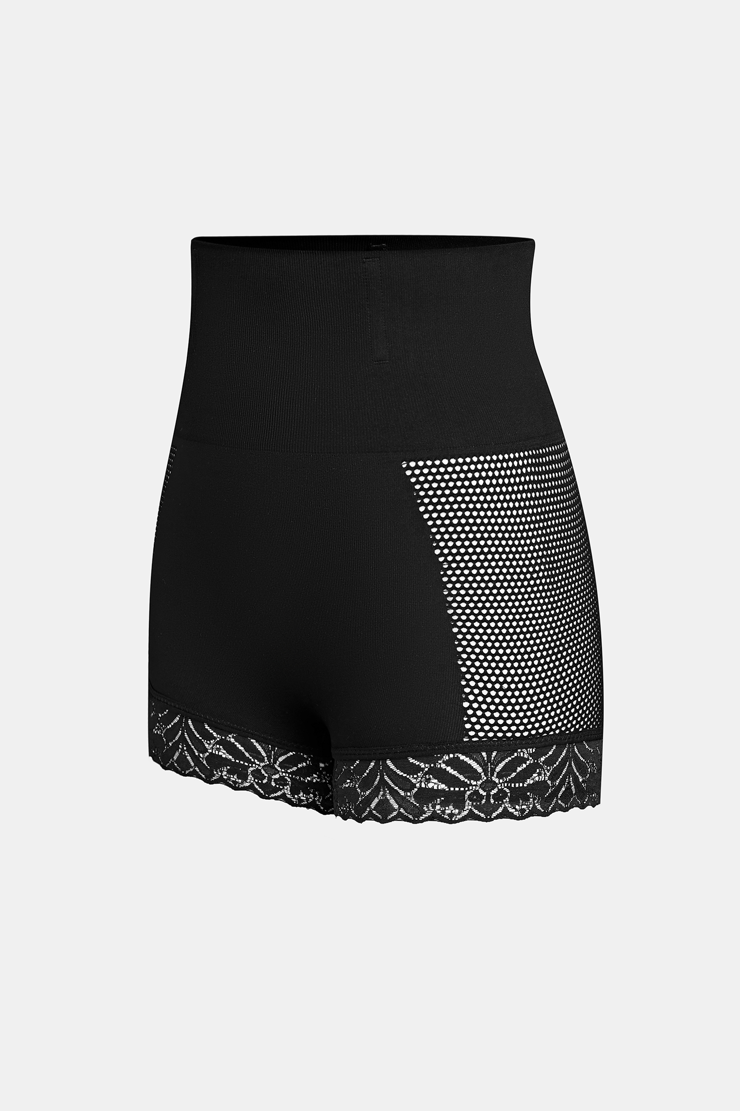 Bas gainant noir taille haute maintien abdominal léger