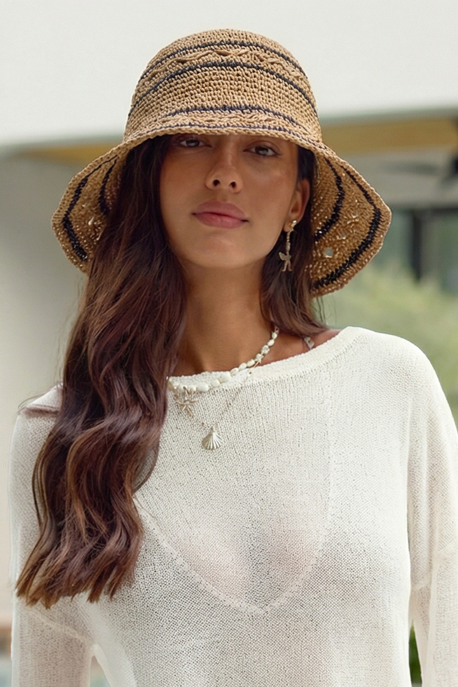 Daffodil Hill Straw Hat