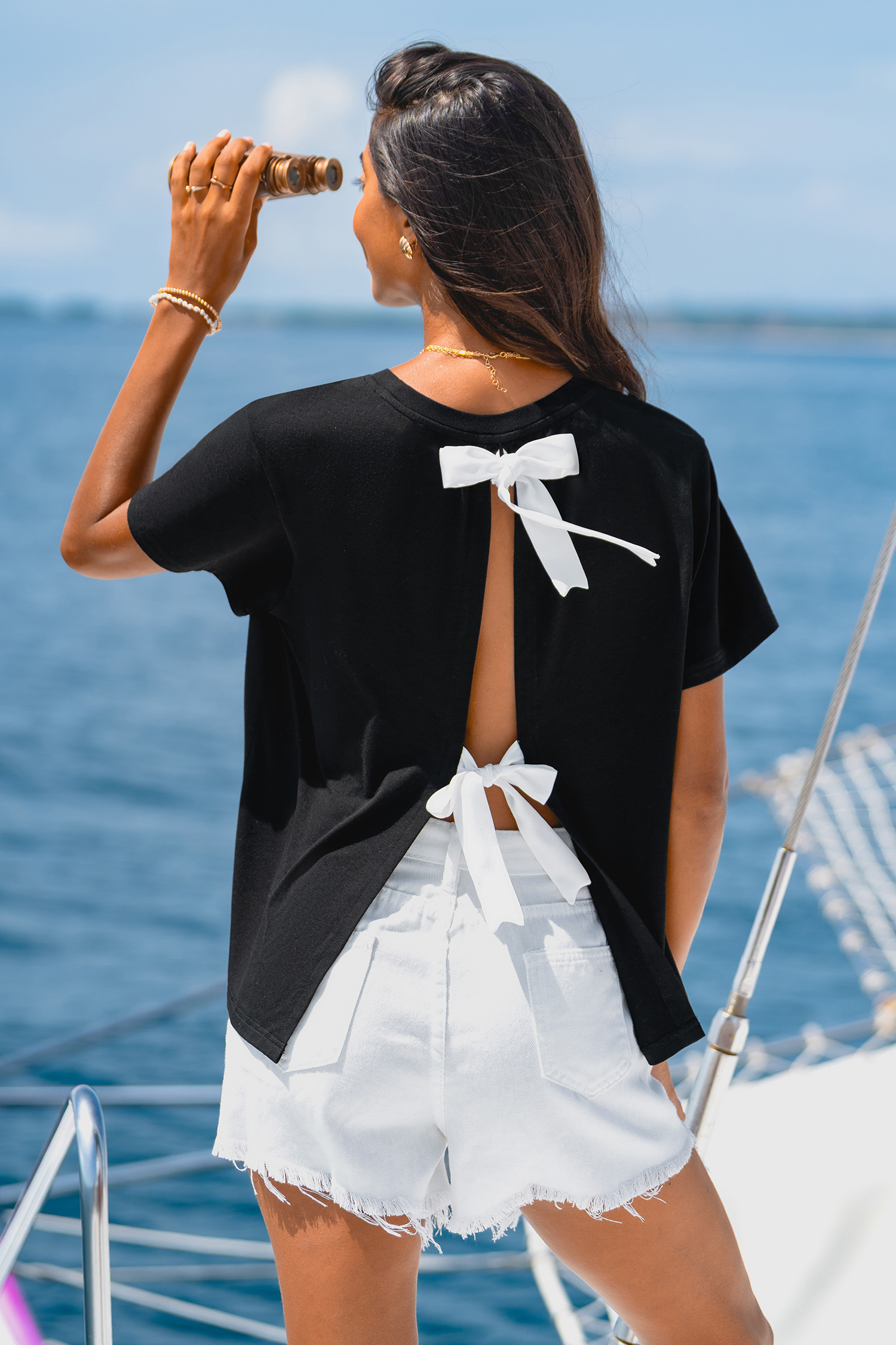 Contradiction Black Tee