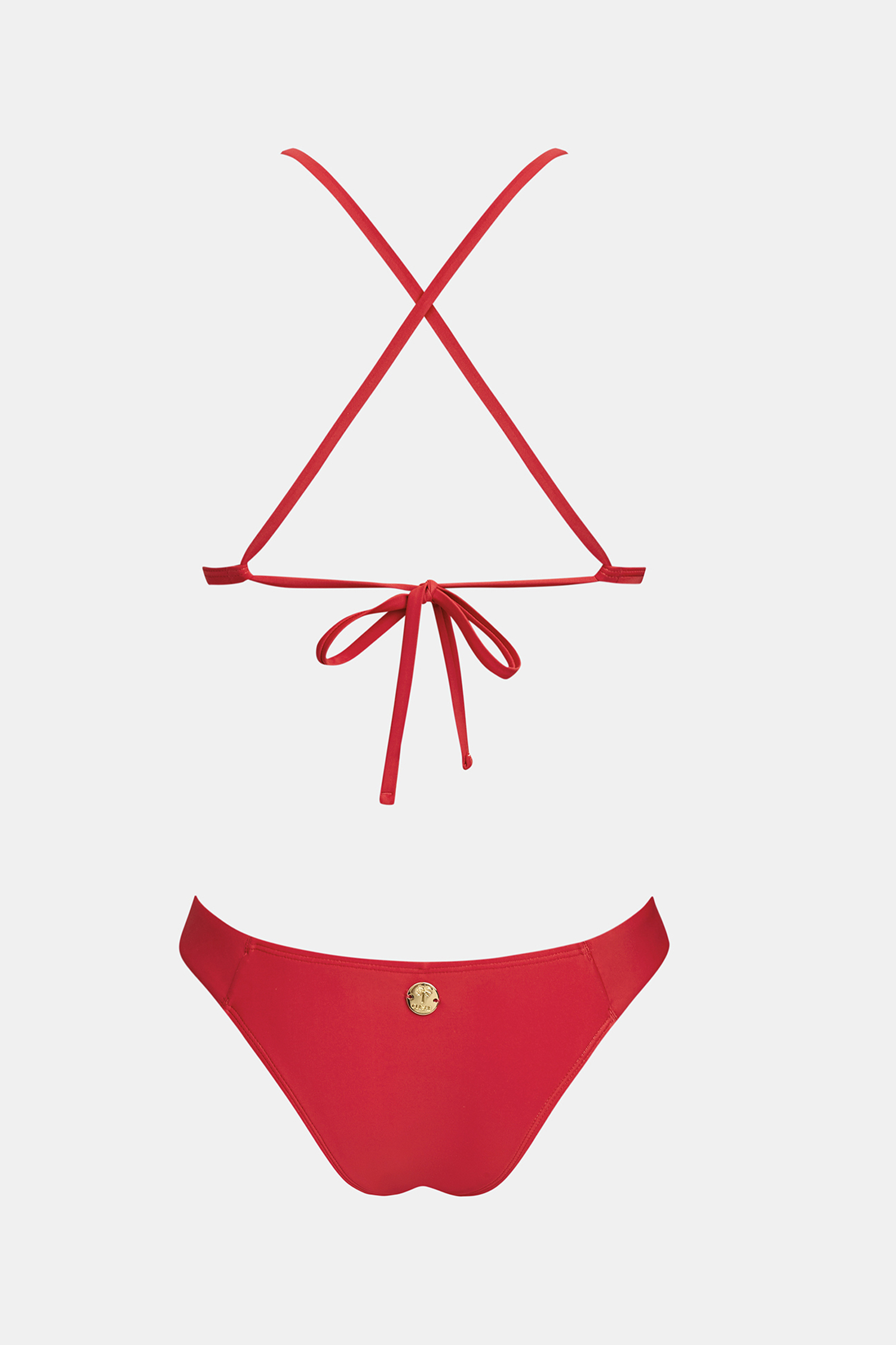 Bikini bretelles croisées au dos