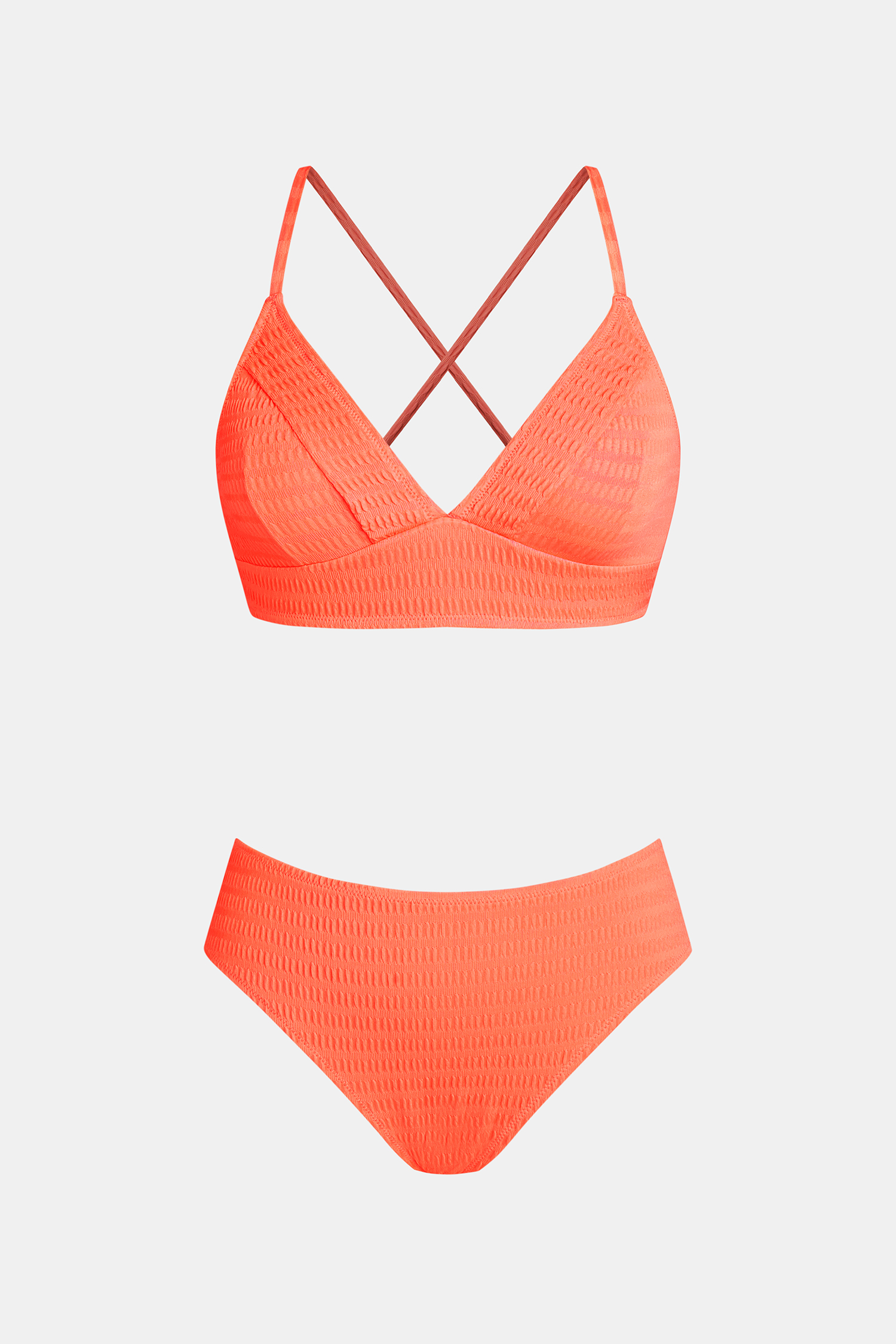 Sweet Slice Coral Bikini Set