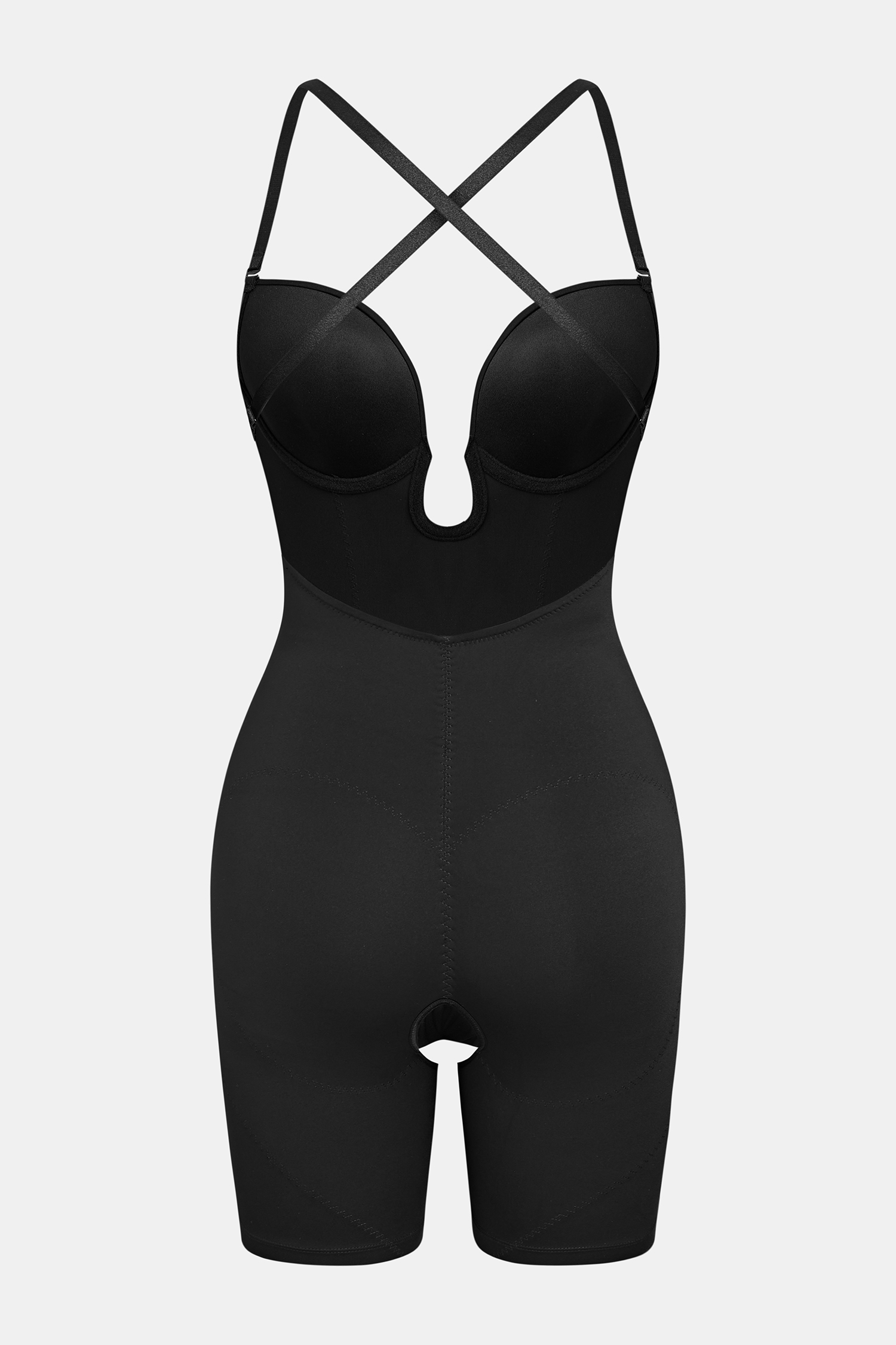 In My Favor Black Shapewear Bodysuit