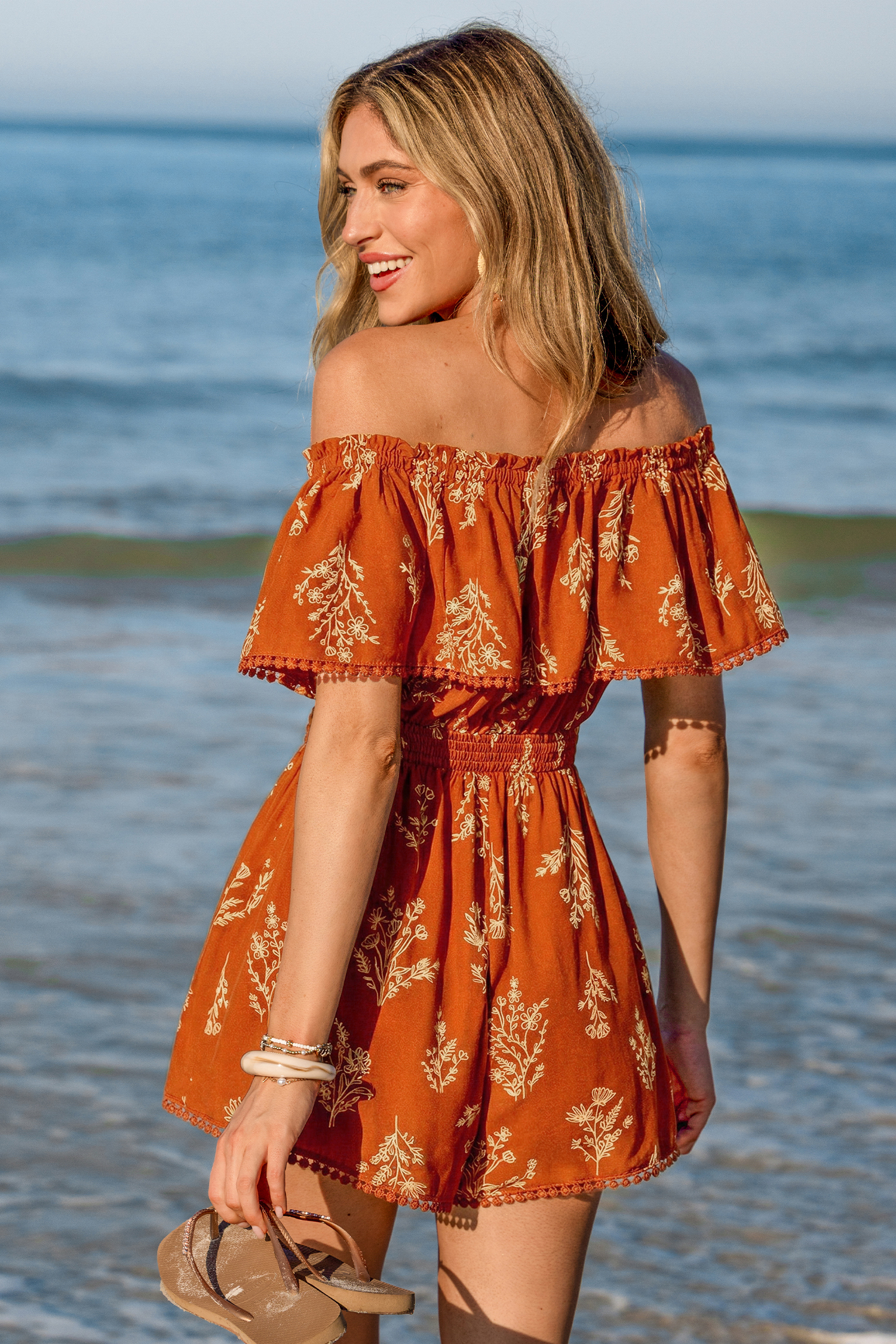 Cayenne Floral Romper