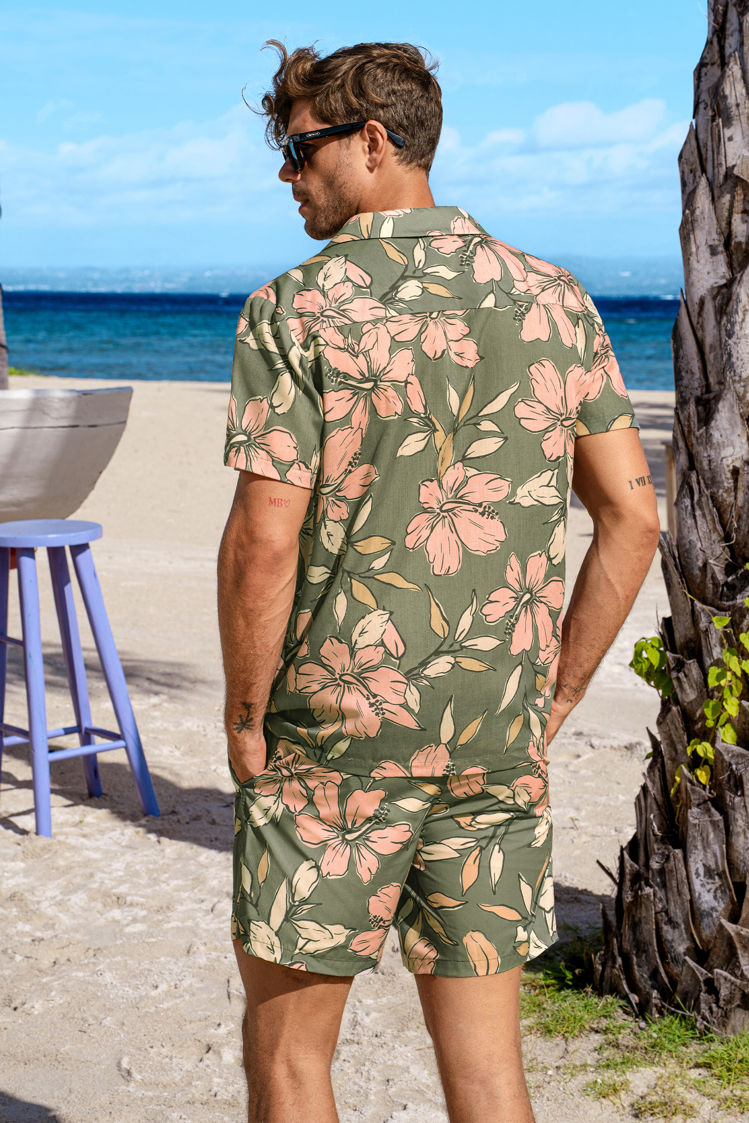 Ride the Wave Floral Board Shorts