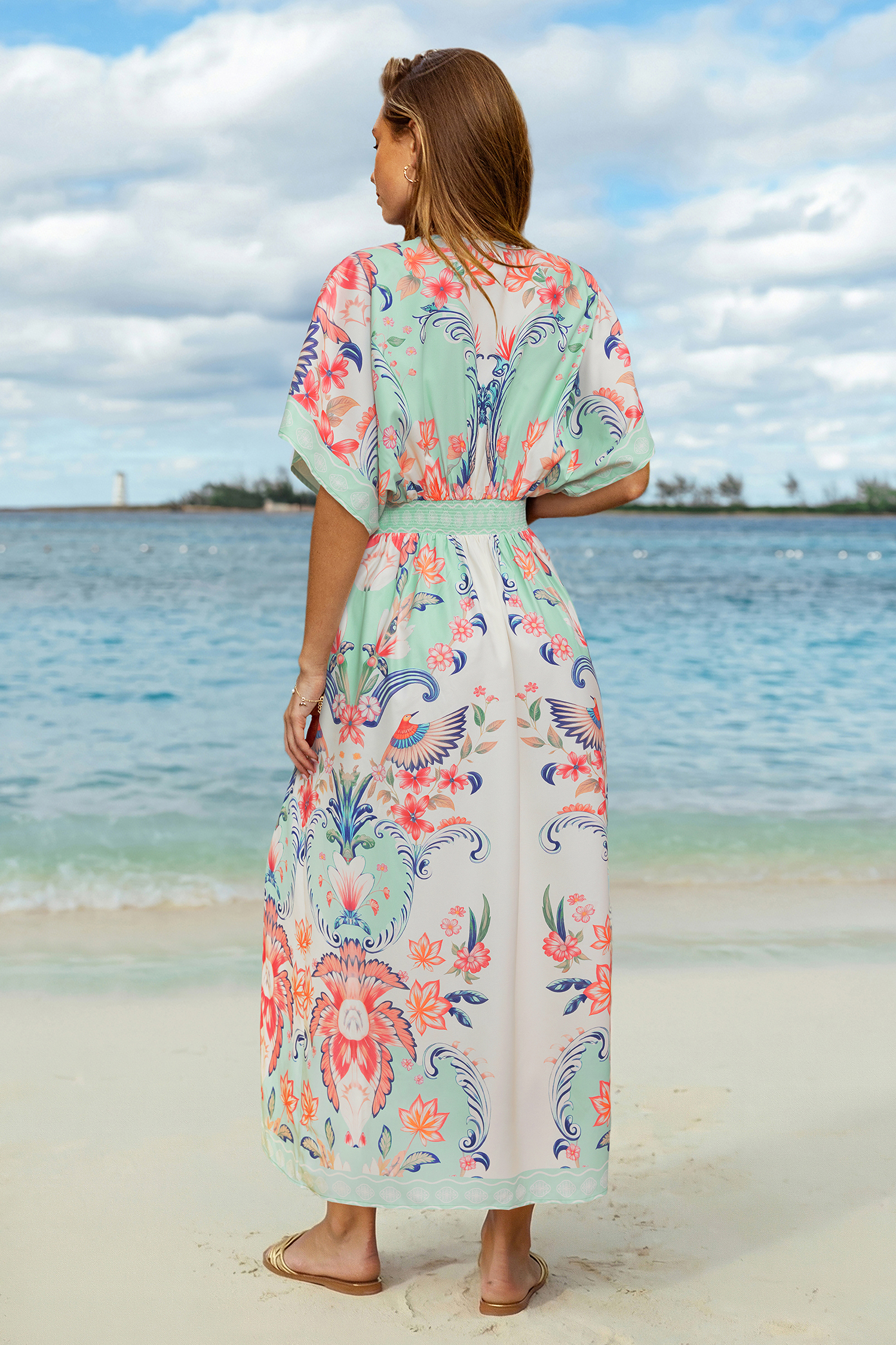 Opulence Tropical Maxi Dress