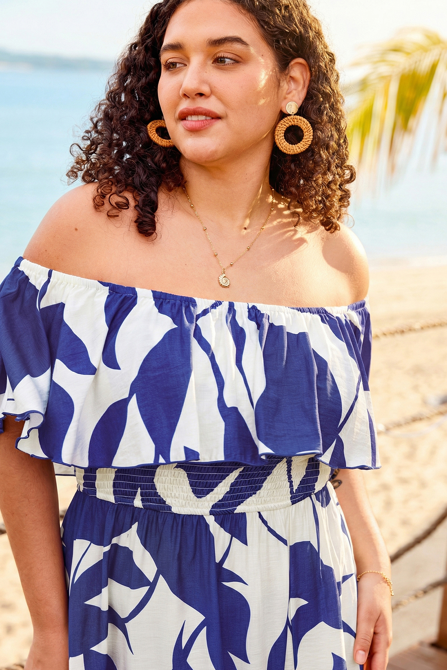 Chasing Sunsets Abstract Maxi Dress