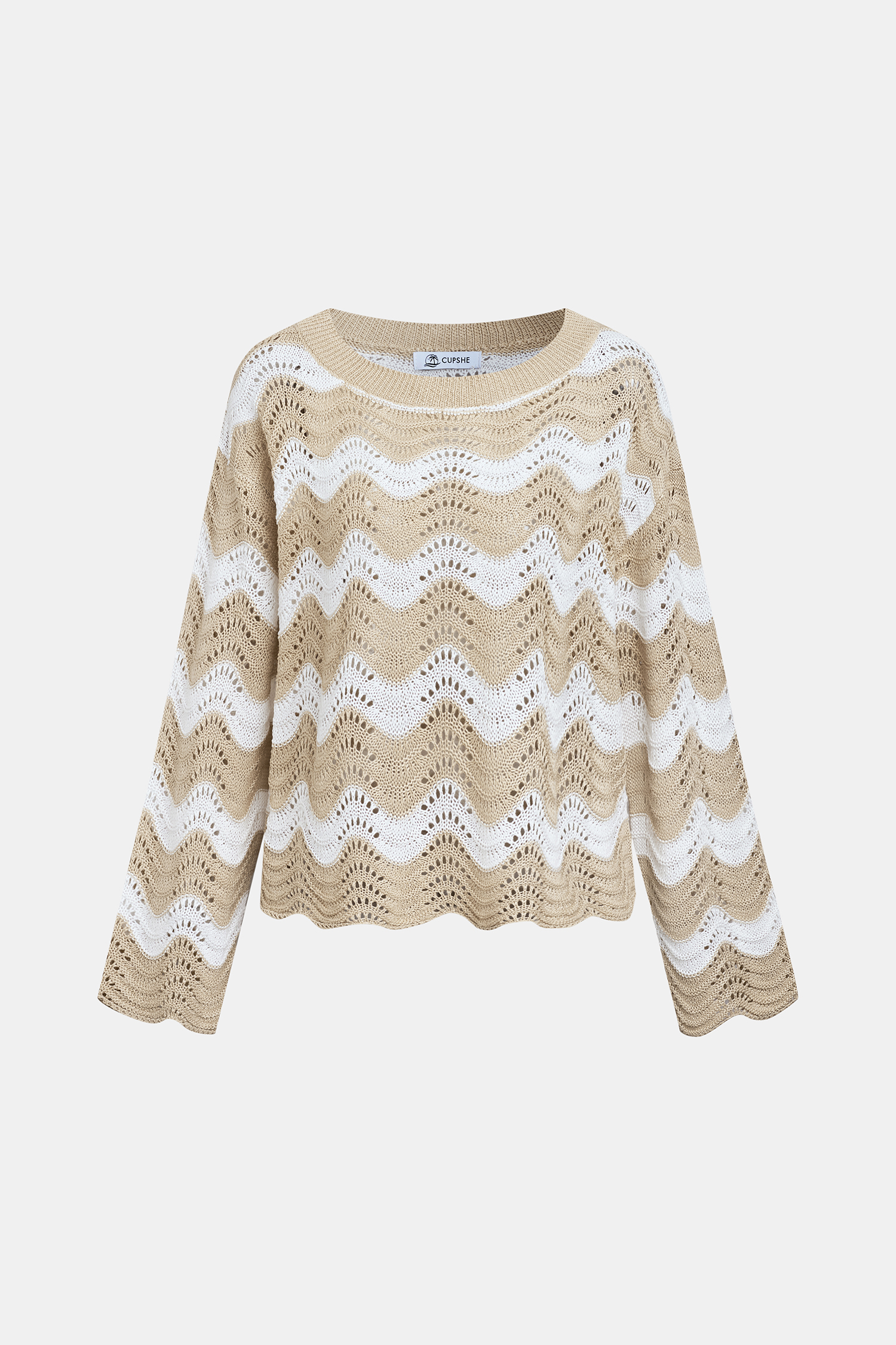 Castaway Cutie Striped Cover-Up Top