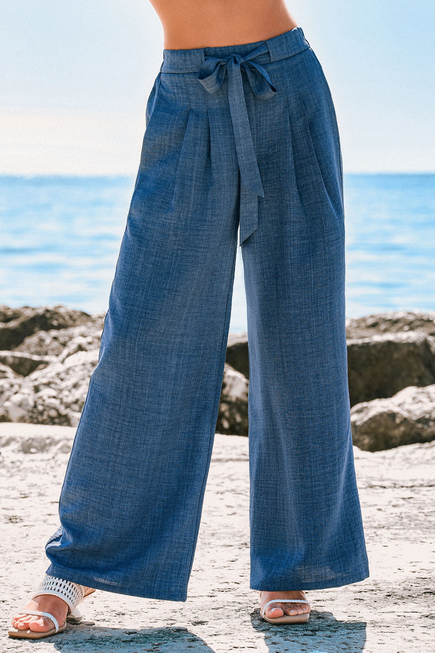 Malibu Girl Blue Pants