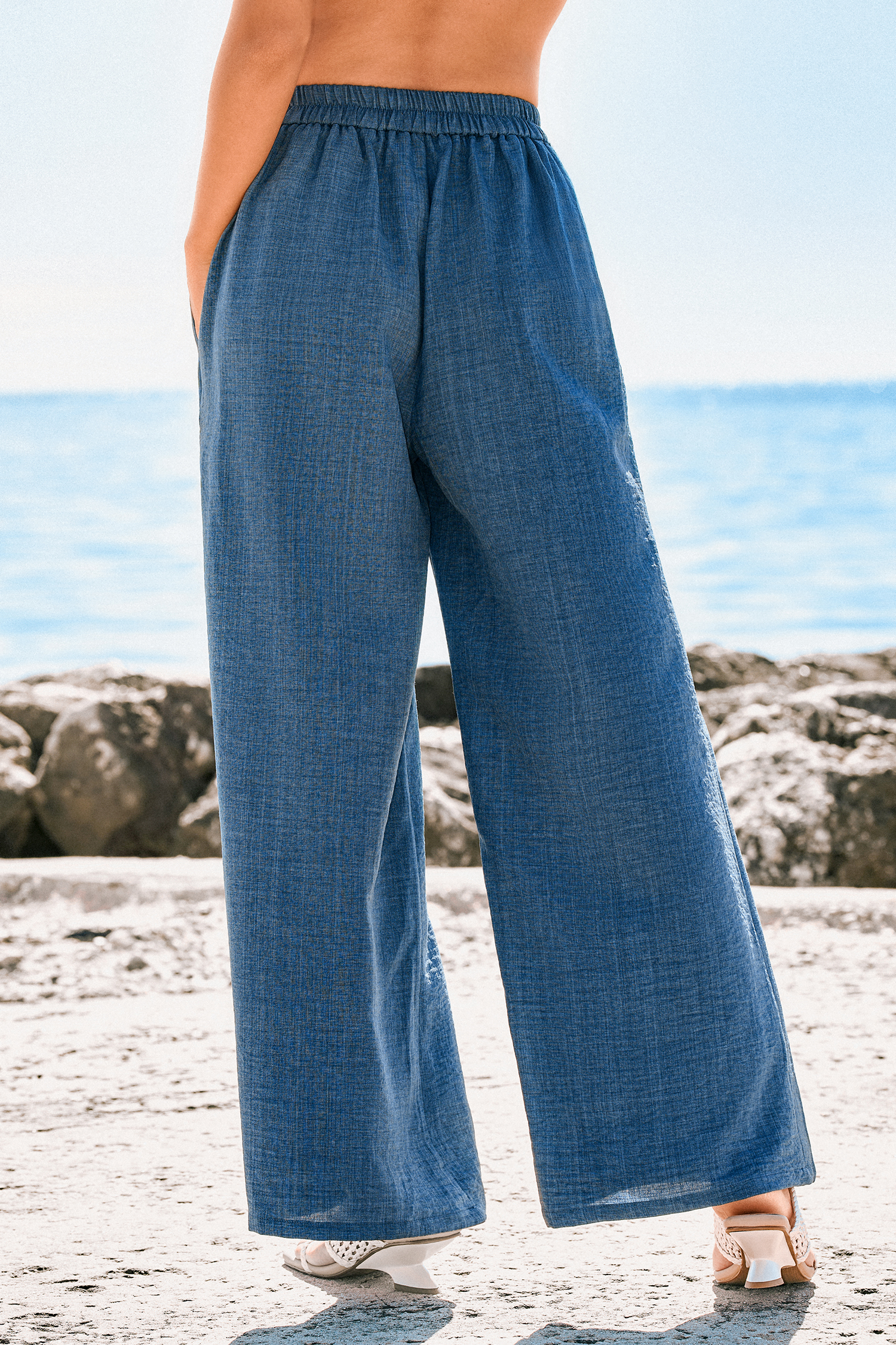 Malibu Girl Blue Pants