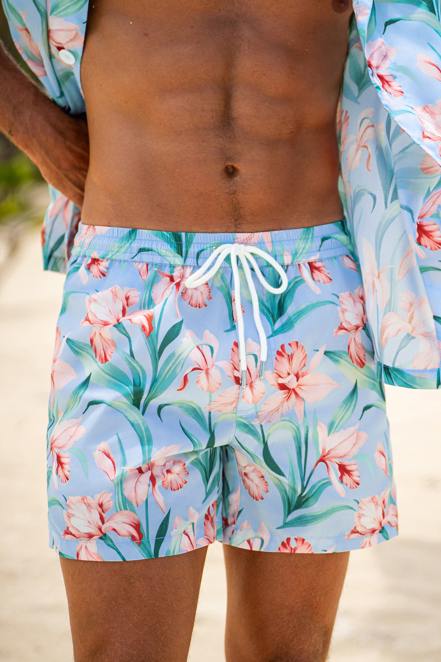 Tropical Forest Floral Board Shorts