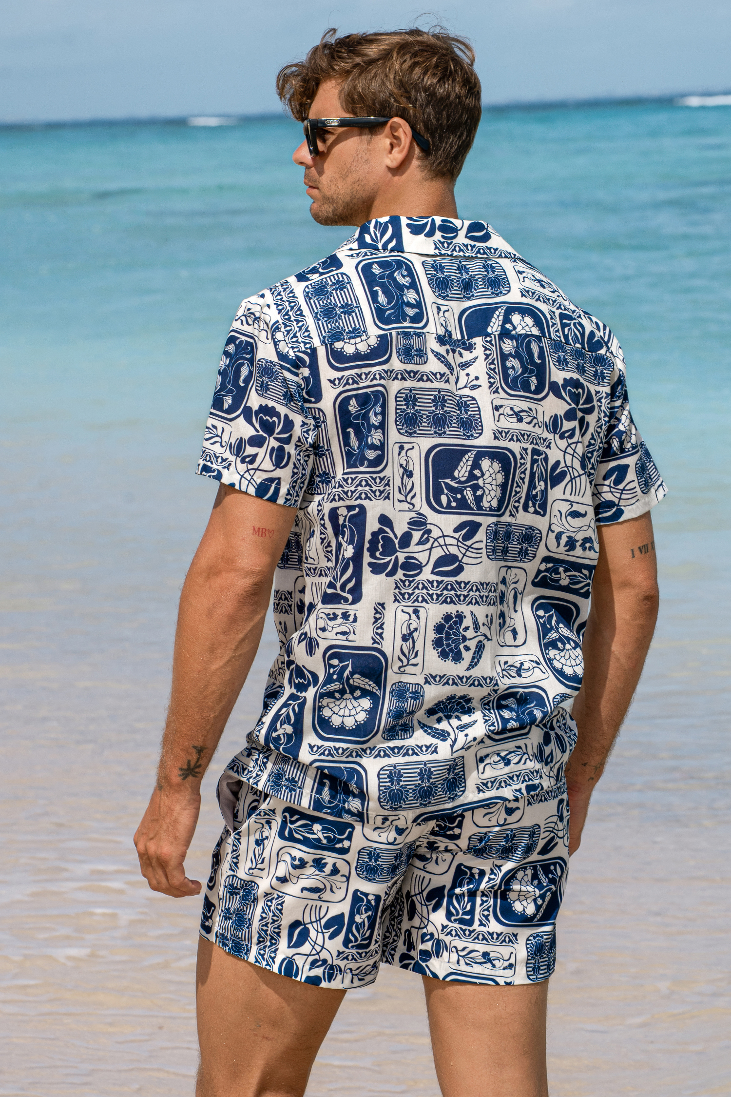 Coastal Terrain Floral Board Shorts